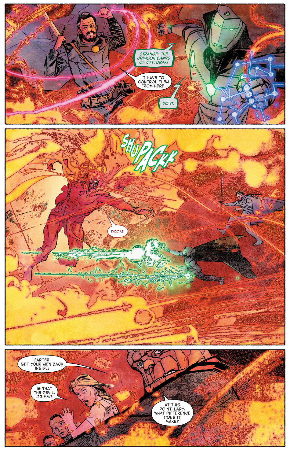 Infamous Iron Man And Doctor Strange VS Mephisto 