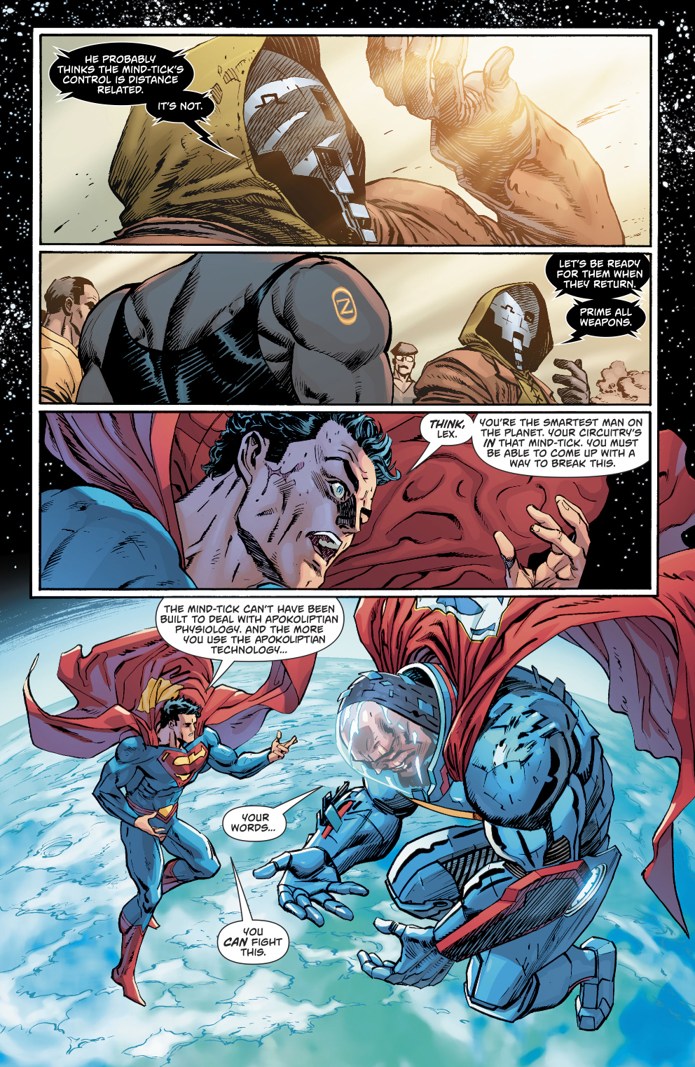 Lex Luthor VS Superman (Action Comics #986) 