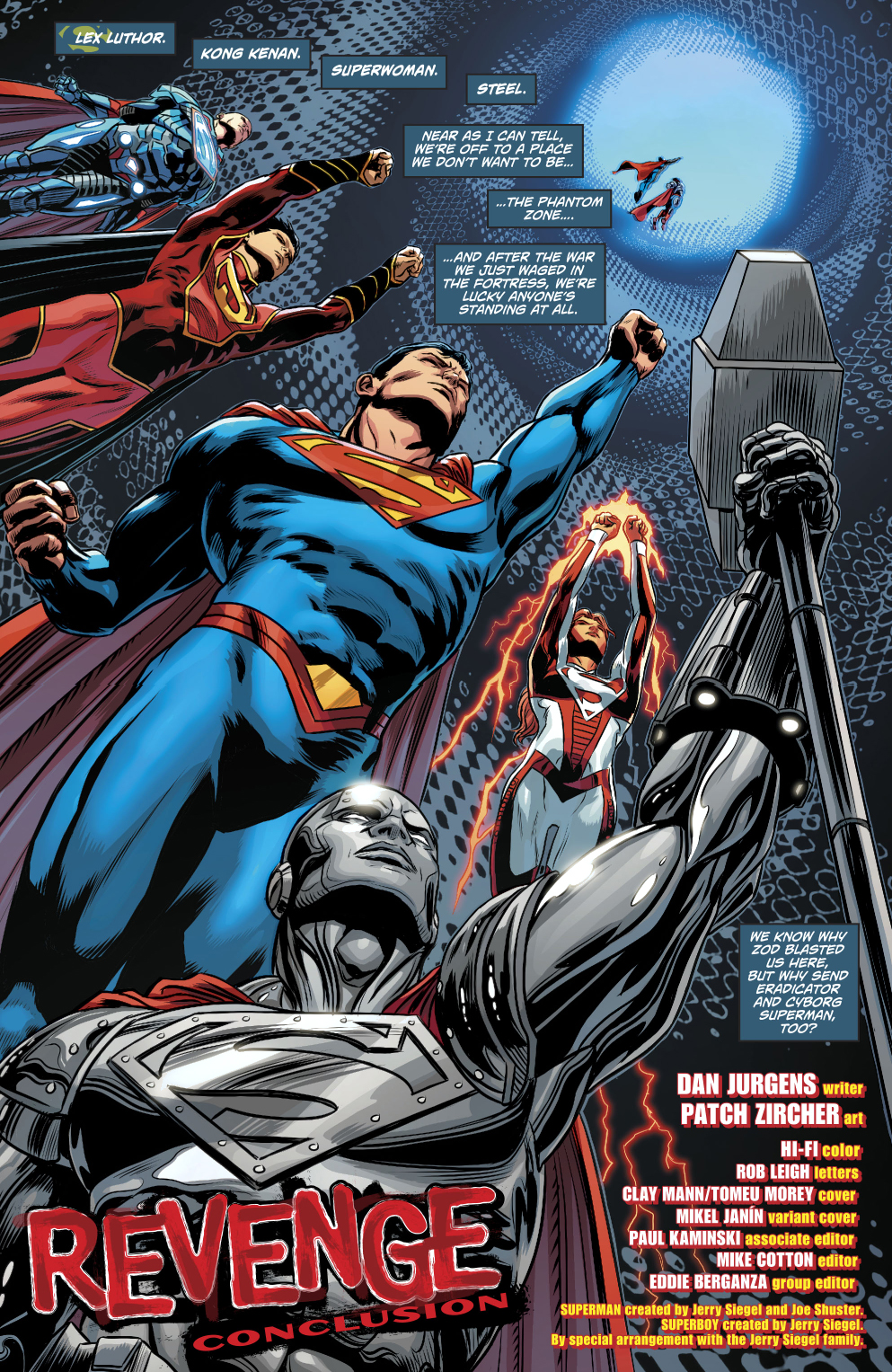 The Superman Family Inside The Phantom Zone