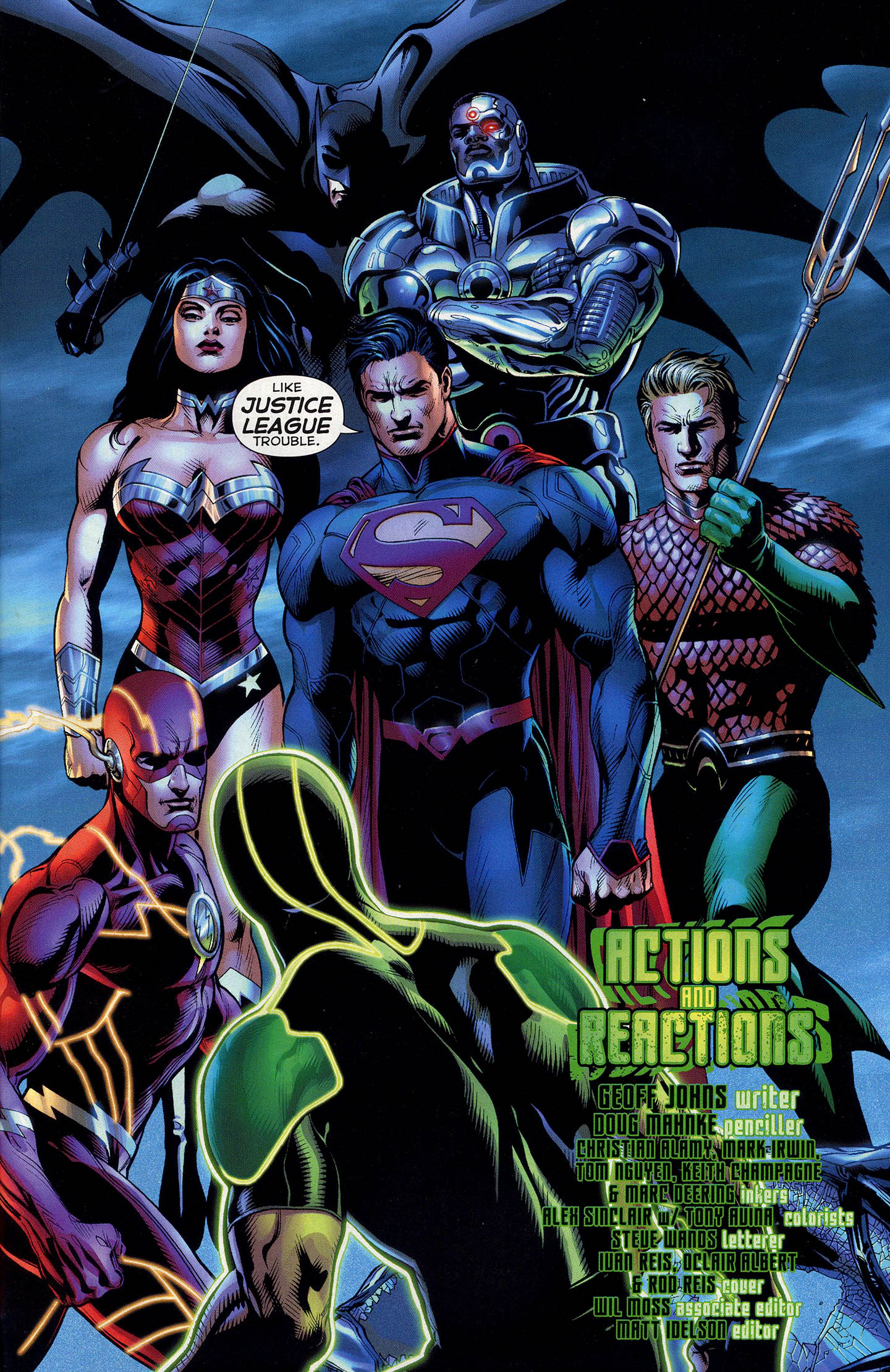 Justice League (Green Lantern Vol 5 #13)