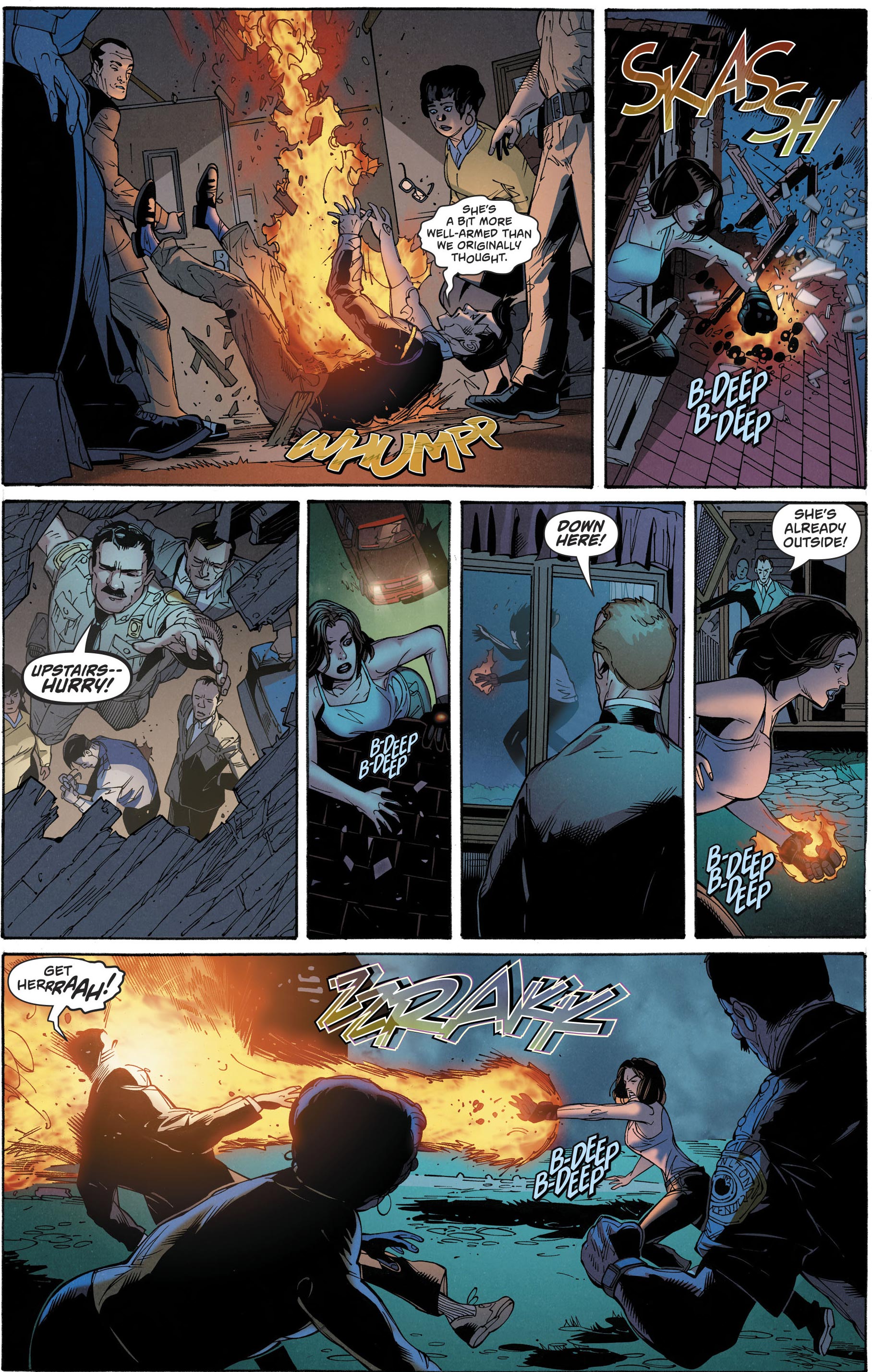 Lois Lane Drives The Batmobile (Rebirth) 