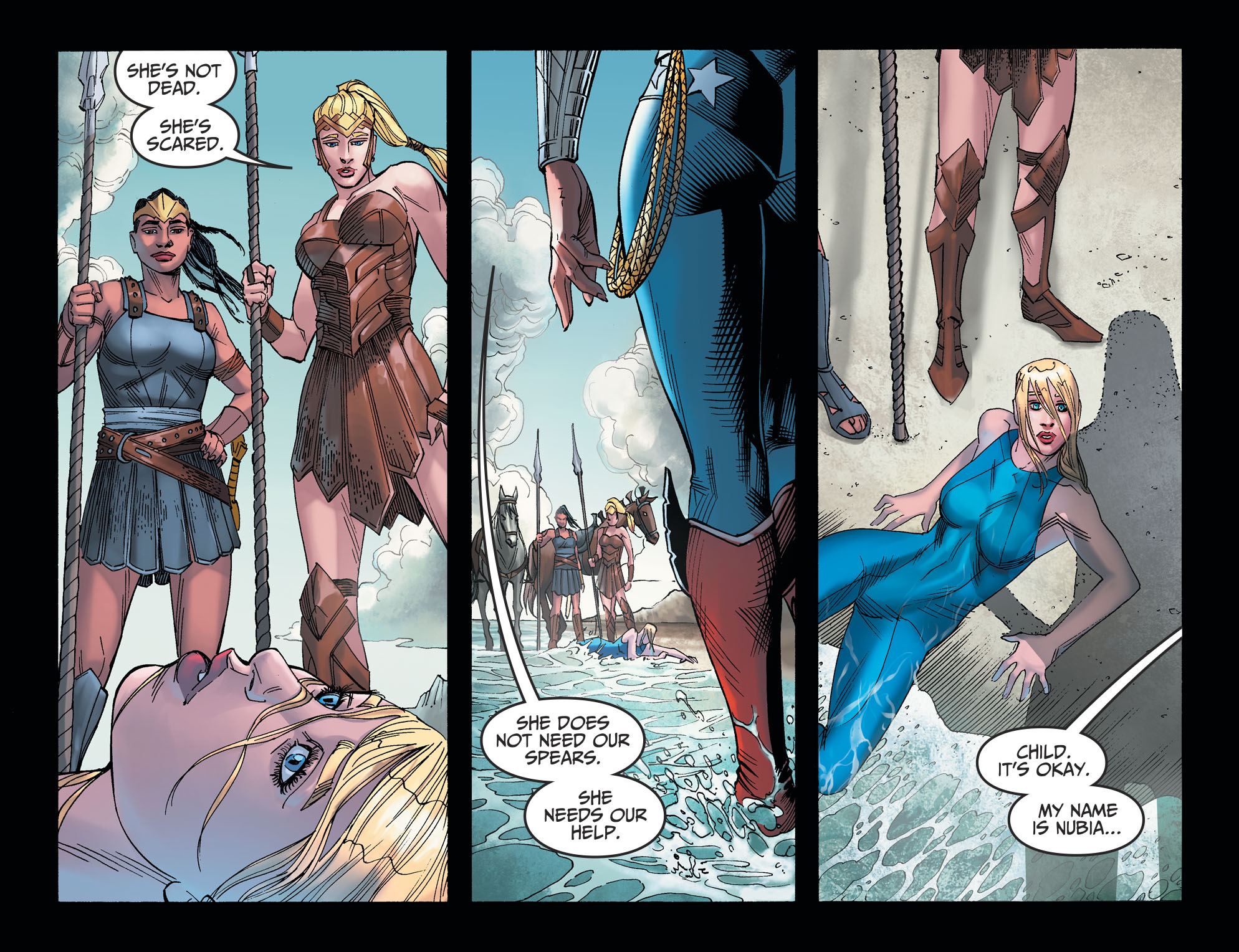 Nubia As Wonder Woman (Injustice II) 