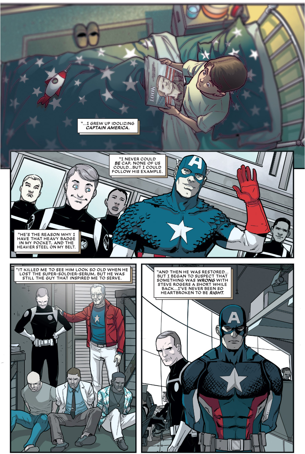 Phil Coulson Idolizes Captain America