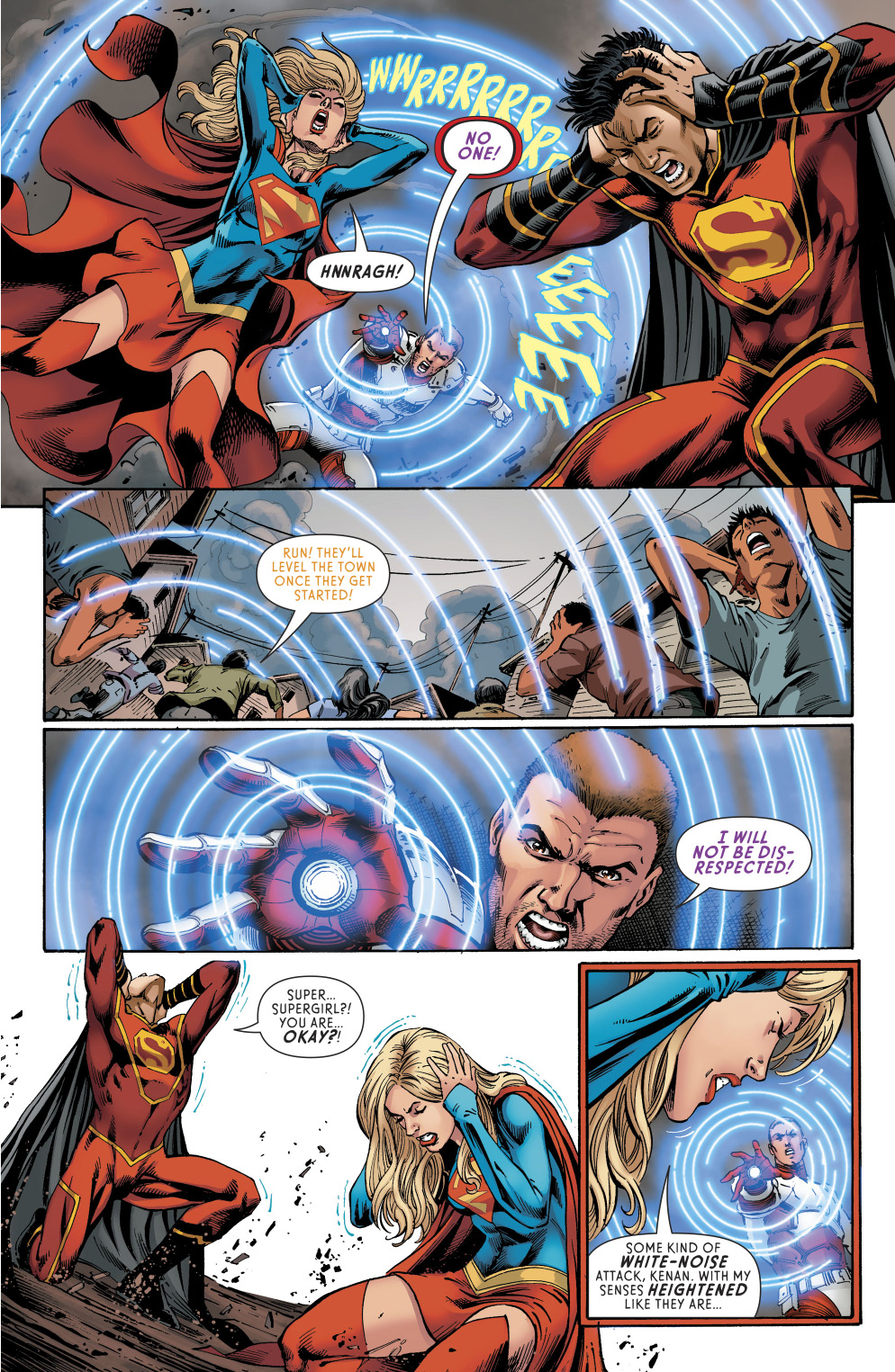 Supergirl VS Rocket Red (Rebirth) 