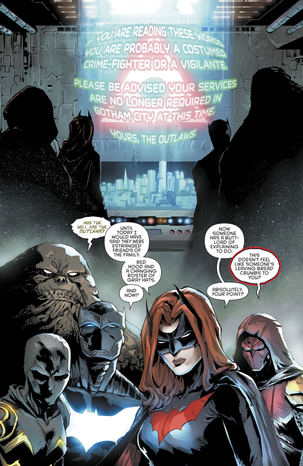 The Batman Family (Red Hood and the Outlaws Vol 2 #15) 
