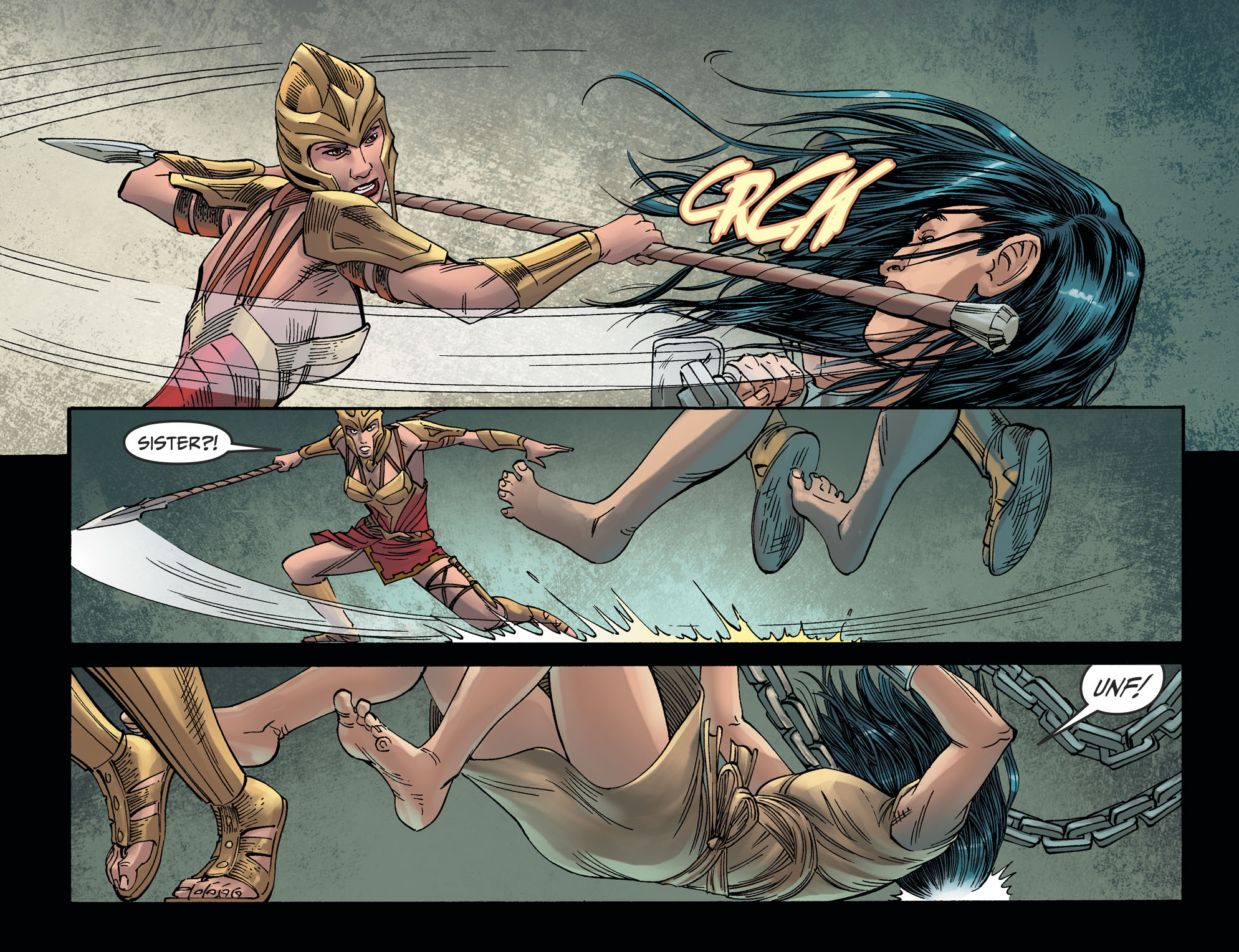Wonder Woman Imprisoned By The Amazons (Injustice II) 