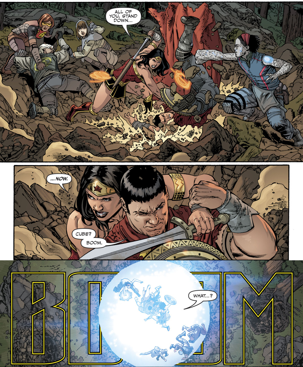 Wonder Woman VS The Justice League's Children 