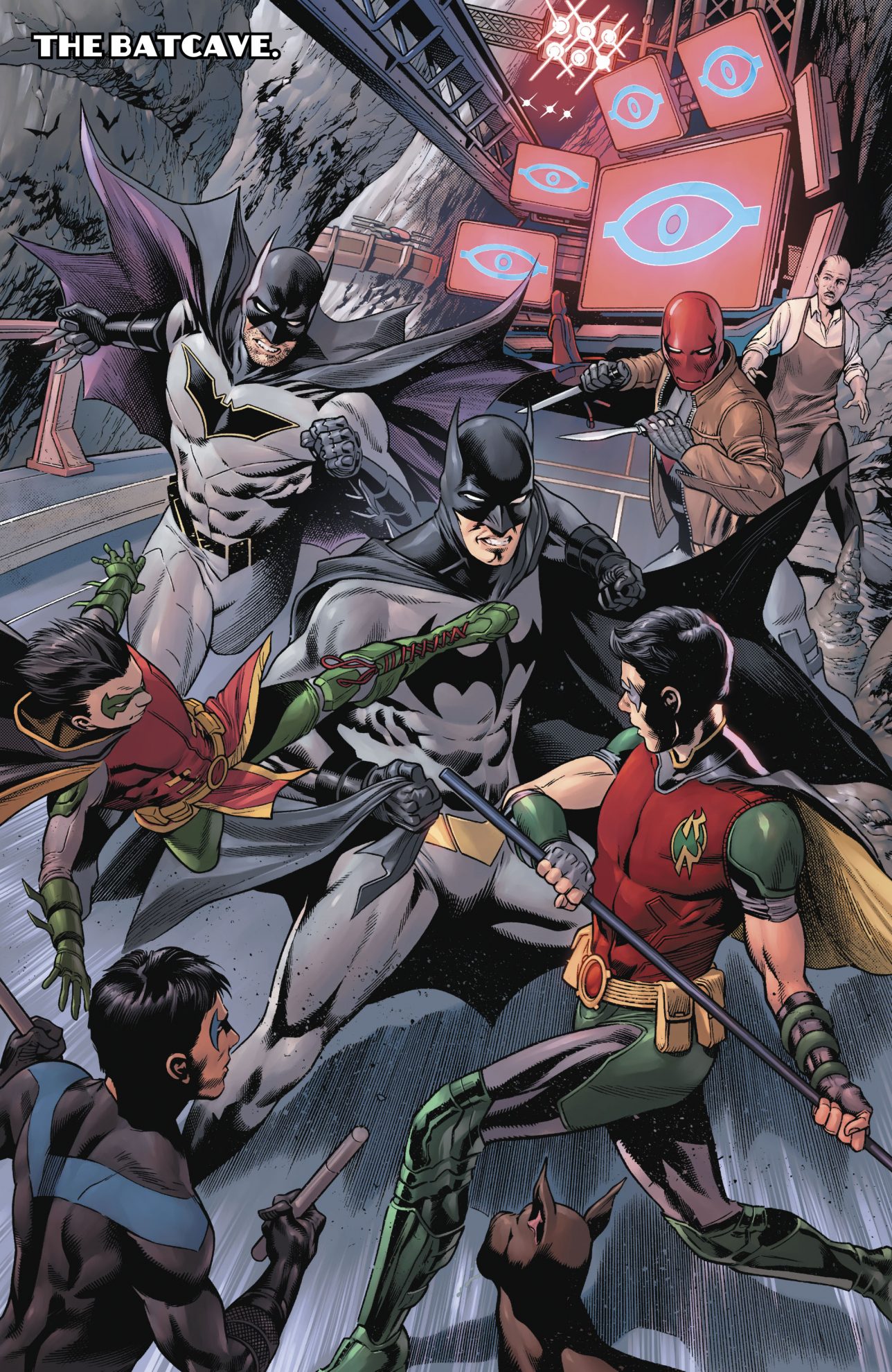 Batman And The Robins VS Batman (Tim Drake)