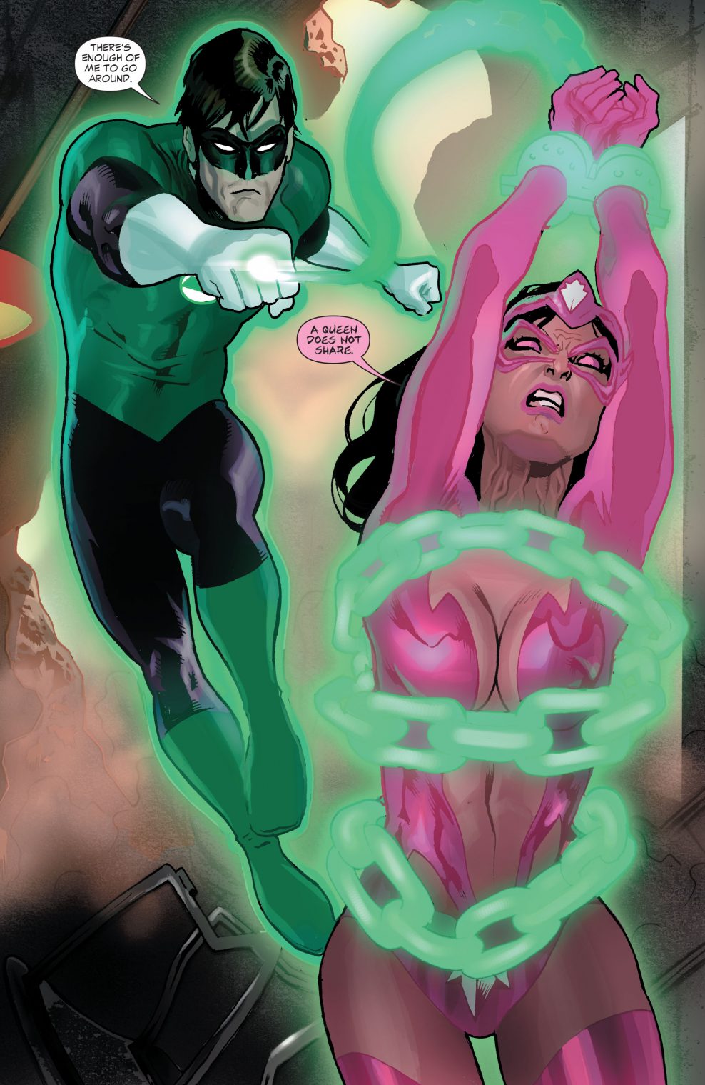 Hal Jordan And Star Sapphire (Green Lantern Vol 4 #18)