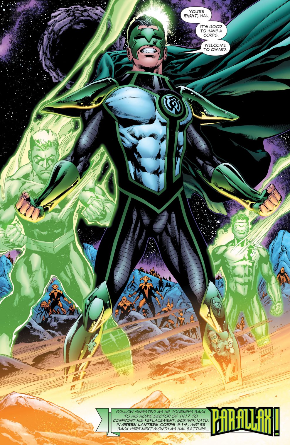 Parallax-Kyle Rayner (Green Lantern Vol. 4 #21) – Comicnewbies