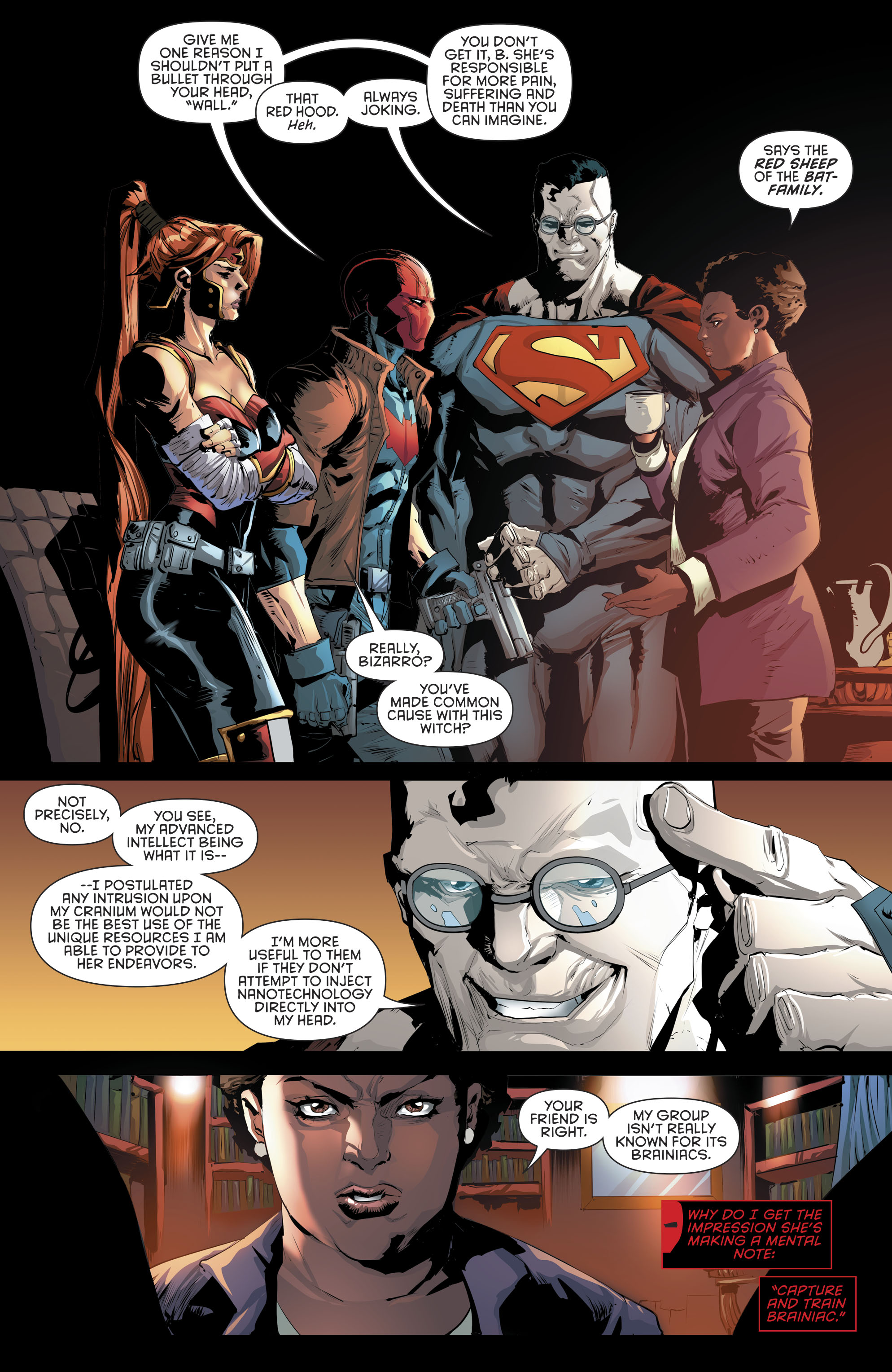 Red Hood And The Outlaws Meets Amanda Waller 