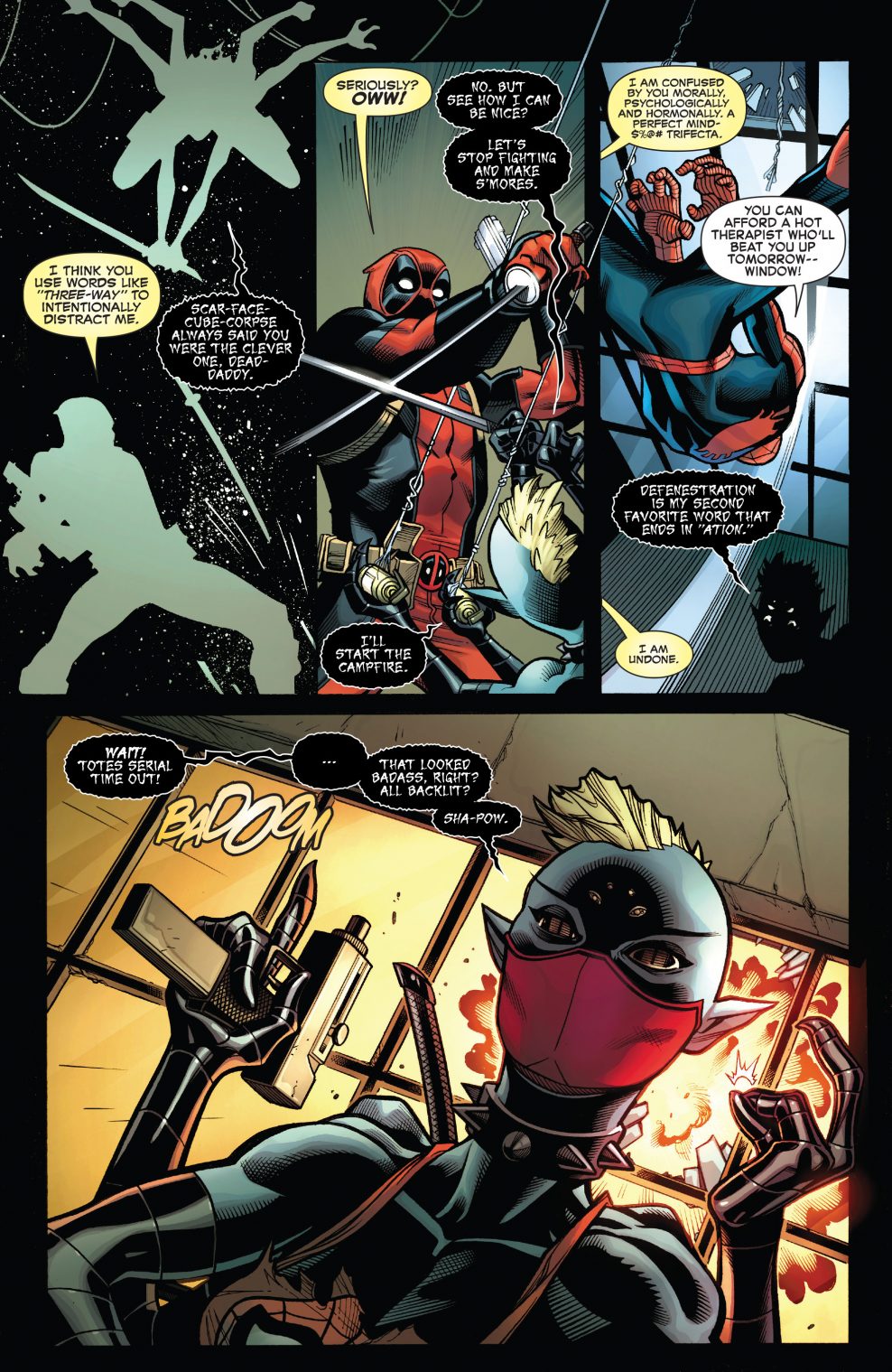 Spider-Man And Deadpool VS Itsy Bitsy