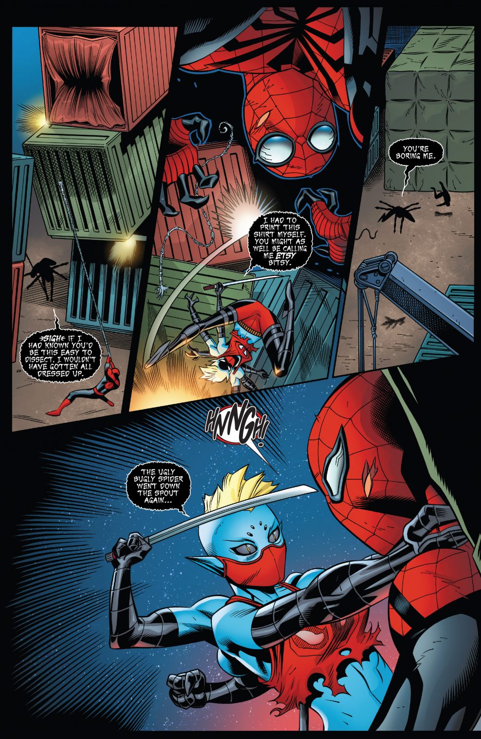 Spider-Man VS Itsy Bitsy