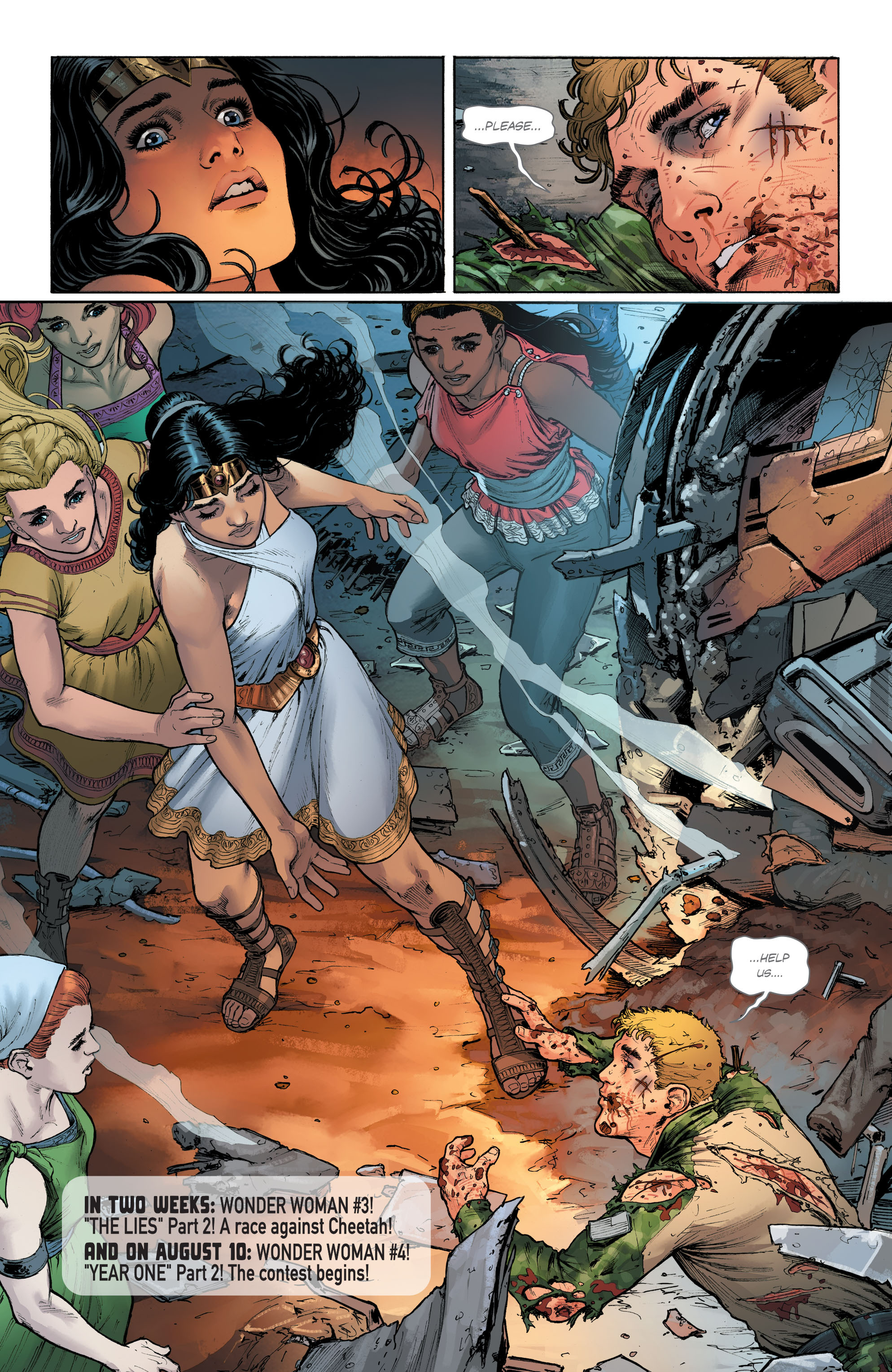 Steve Trevor Lands On Themyscira Rebirth Comicnewbies