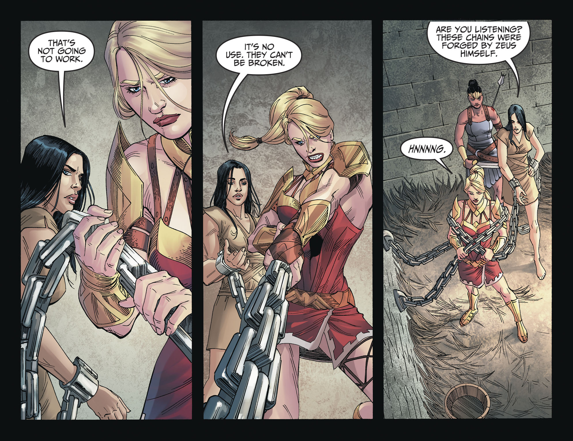 Supergirl Rescues Wonder Woman (Injustice II) 
