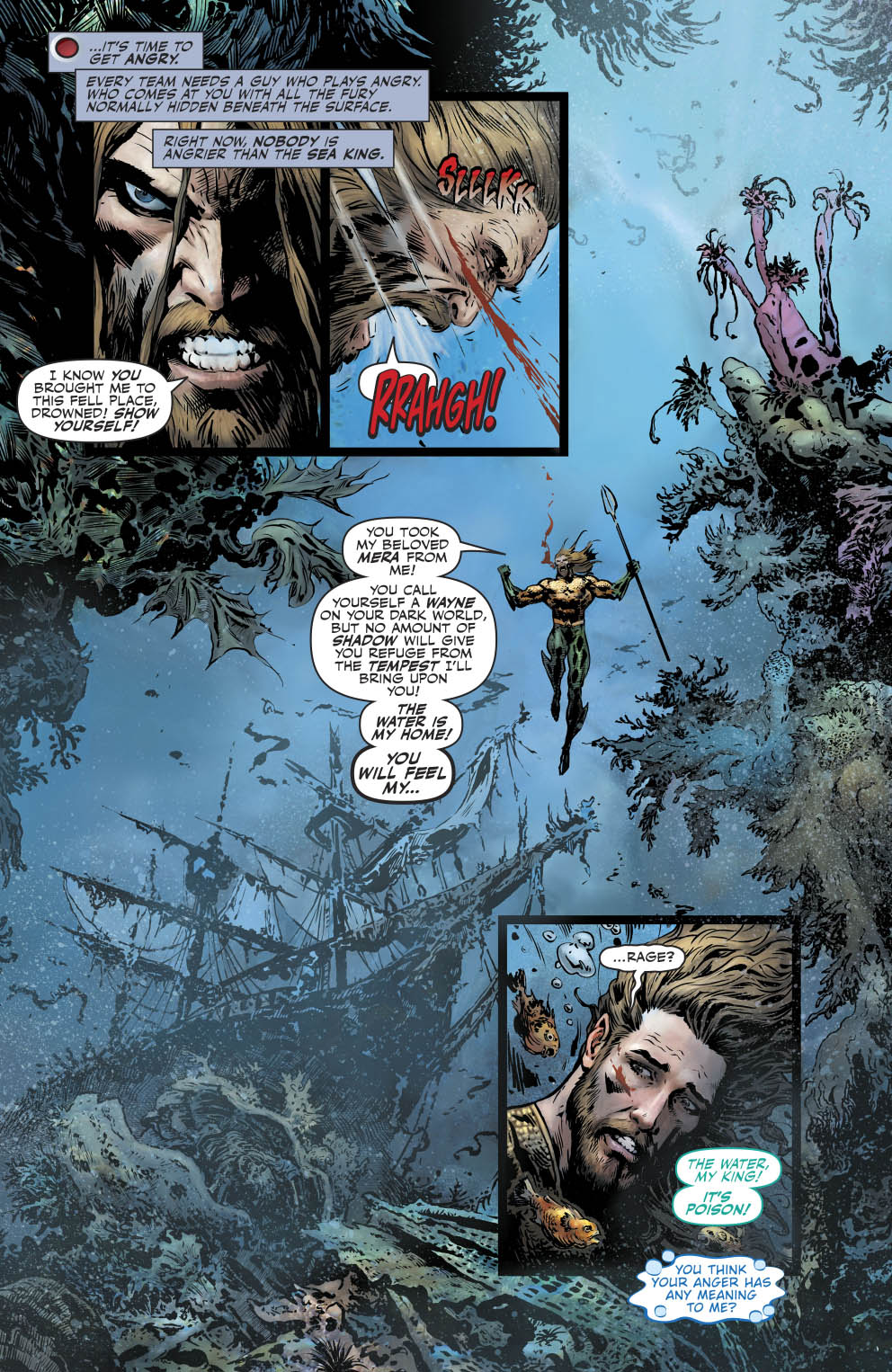 The Drowned Turns Mera Into A Sea Monster 