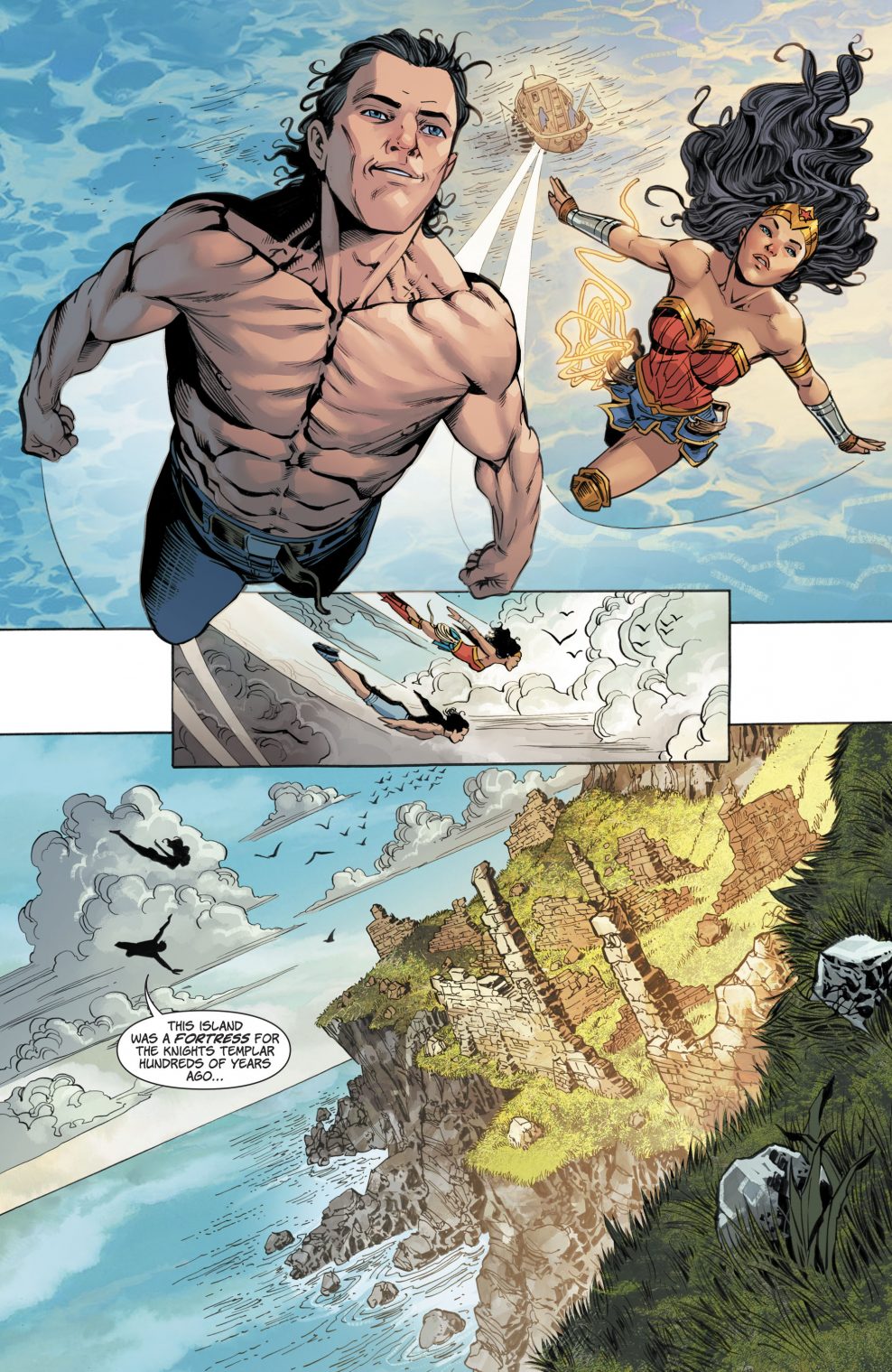 Wonder Woman Meets Her Twin Brother Jason (Rebirth)