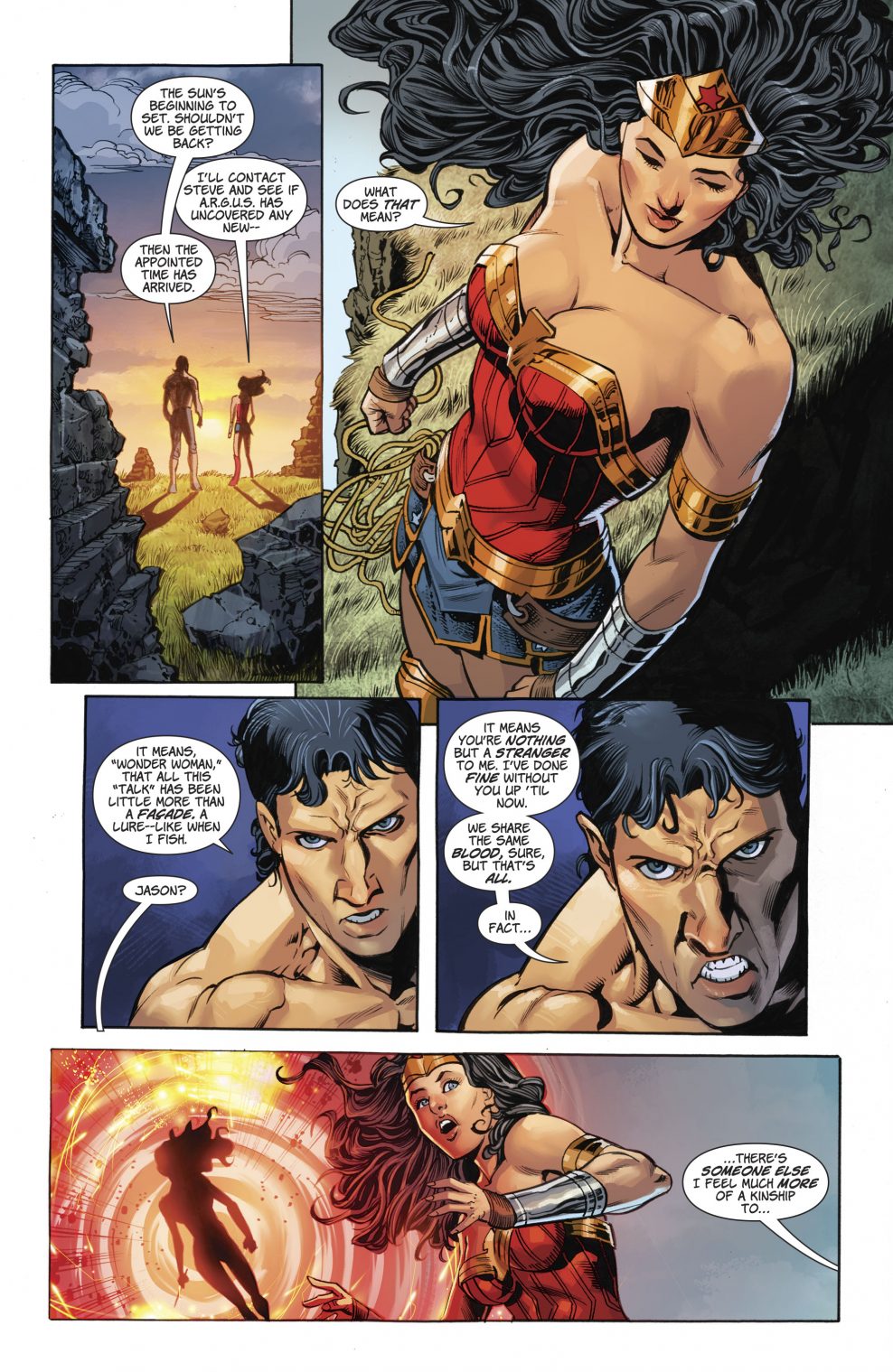 Wonder Woman VS Jason And Grail