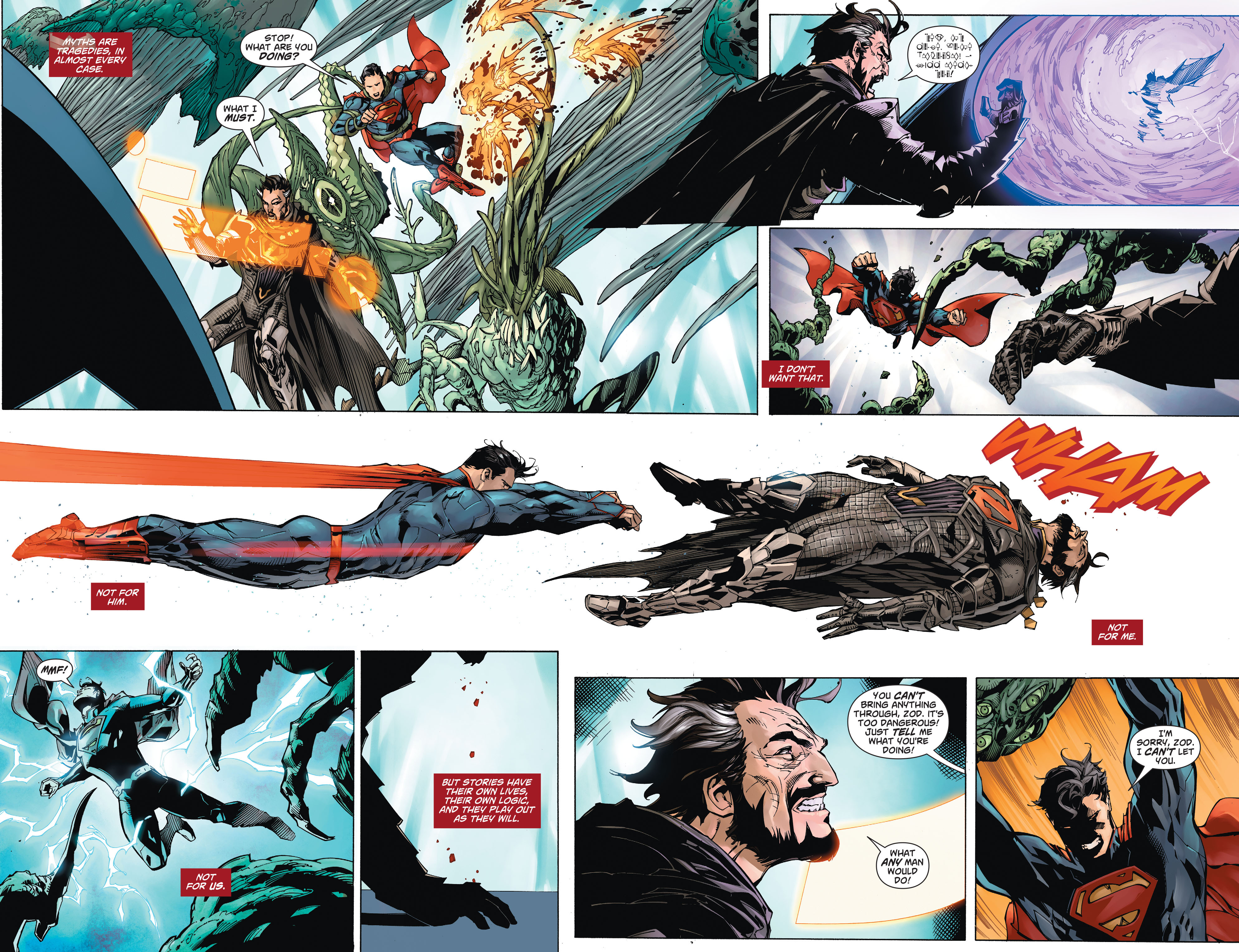 Zod Rescues Faora From The Phantom Zone (New 52) 