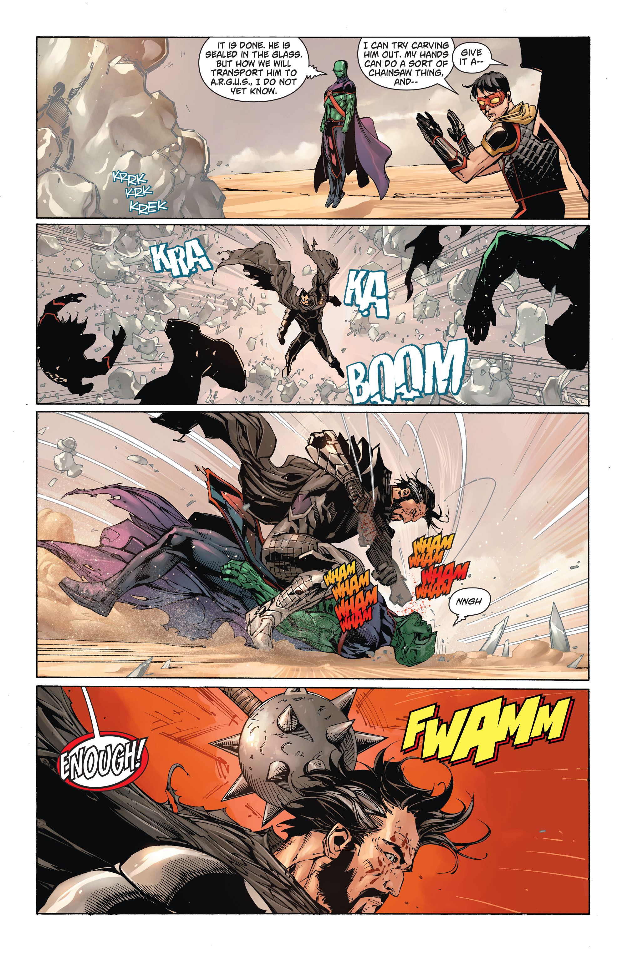 Zod VS Justice League Of America (New 52)
