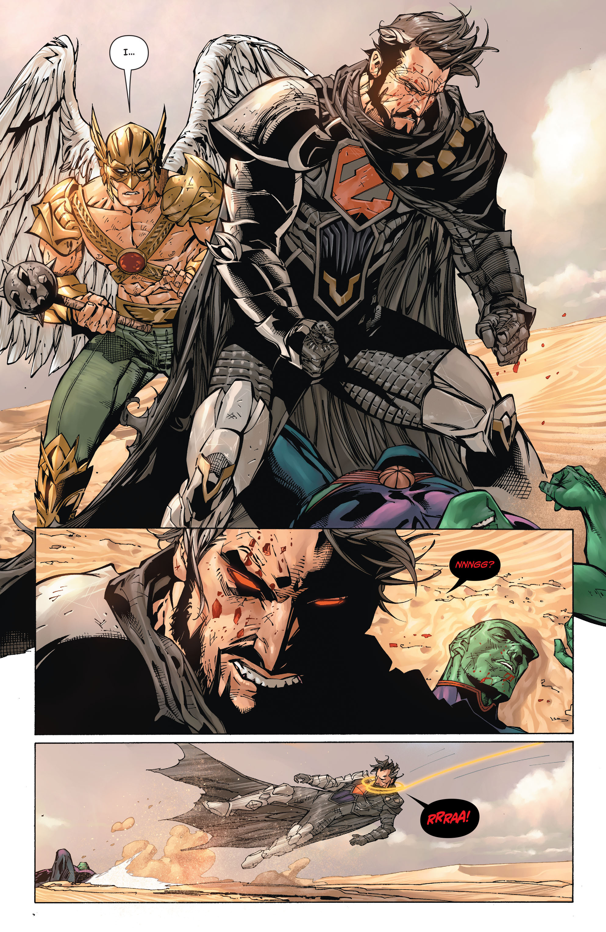 Zod VS Justice League Of America (New 52)