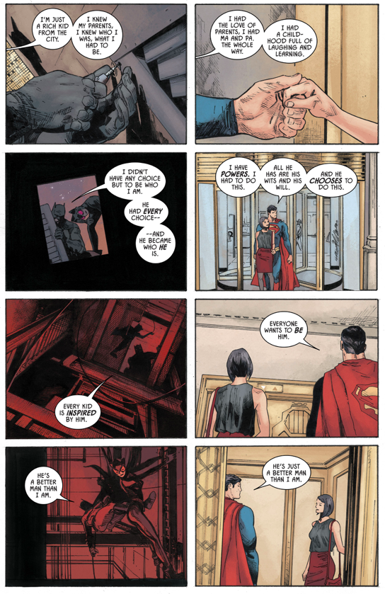 Batman And Superman Respects Each Other (Rebirth) 1