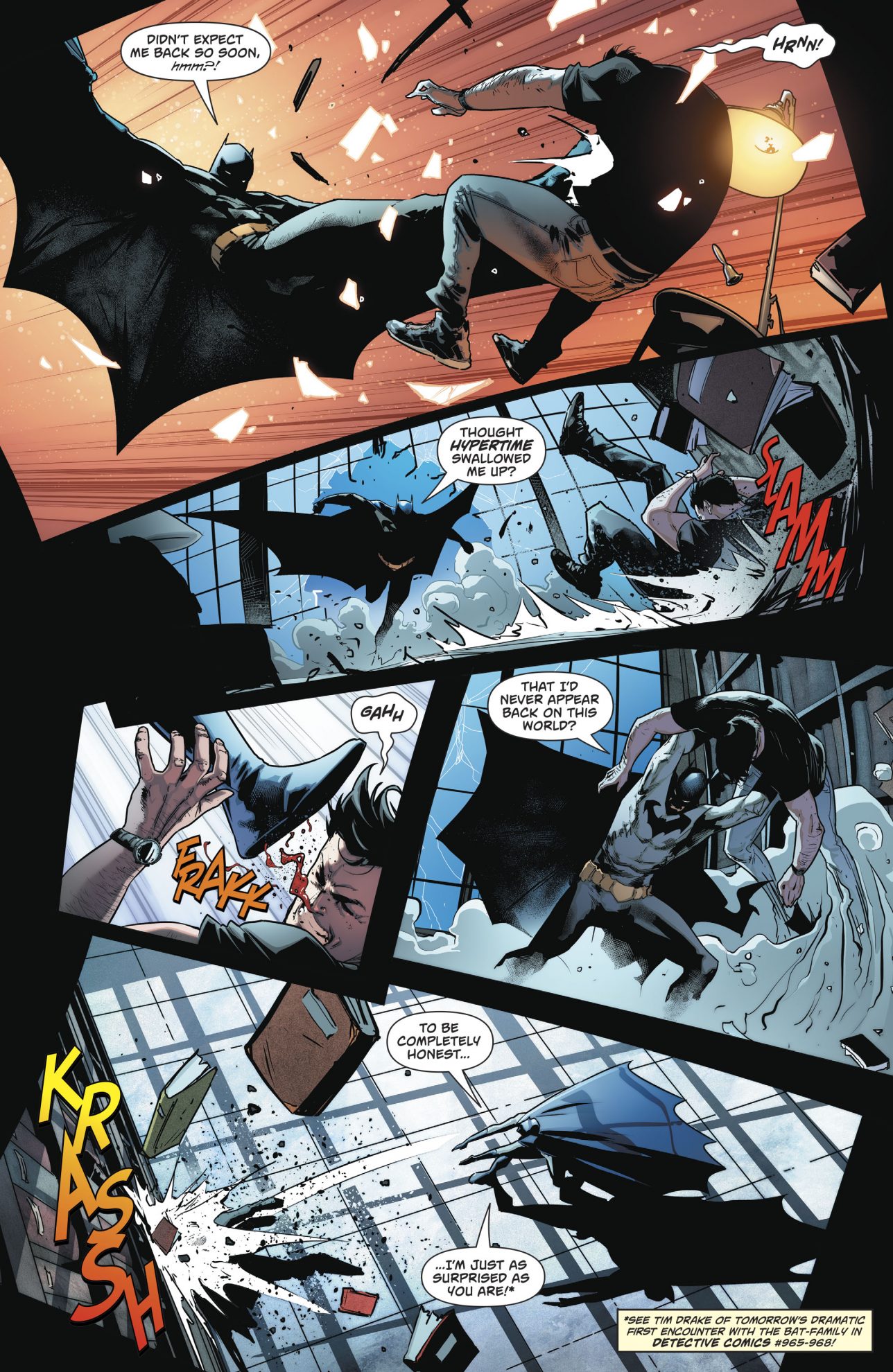 Bruce Wayne VS Batman Tim Drake (Rebirth) 
