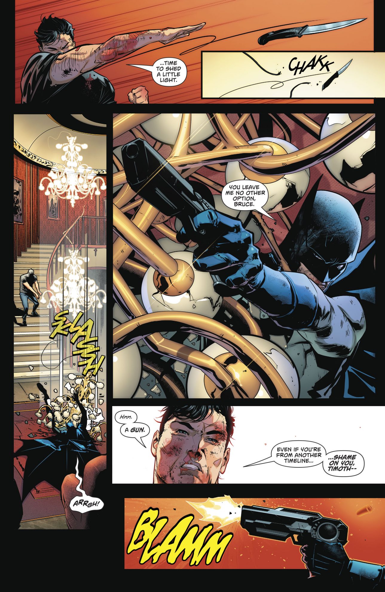 Bruce Wayne VS Batman Tim Drake (Rebirth)
