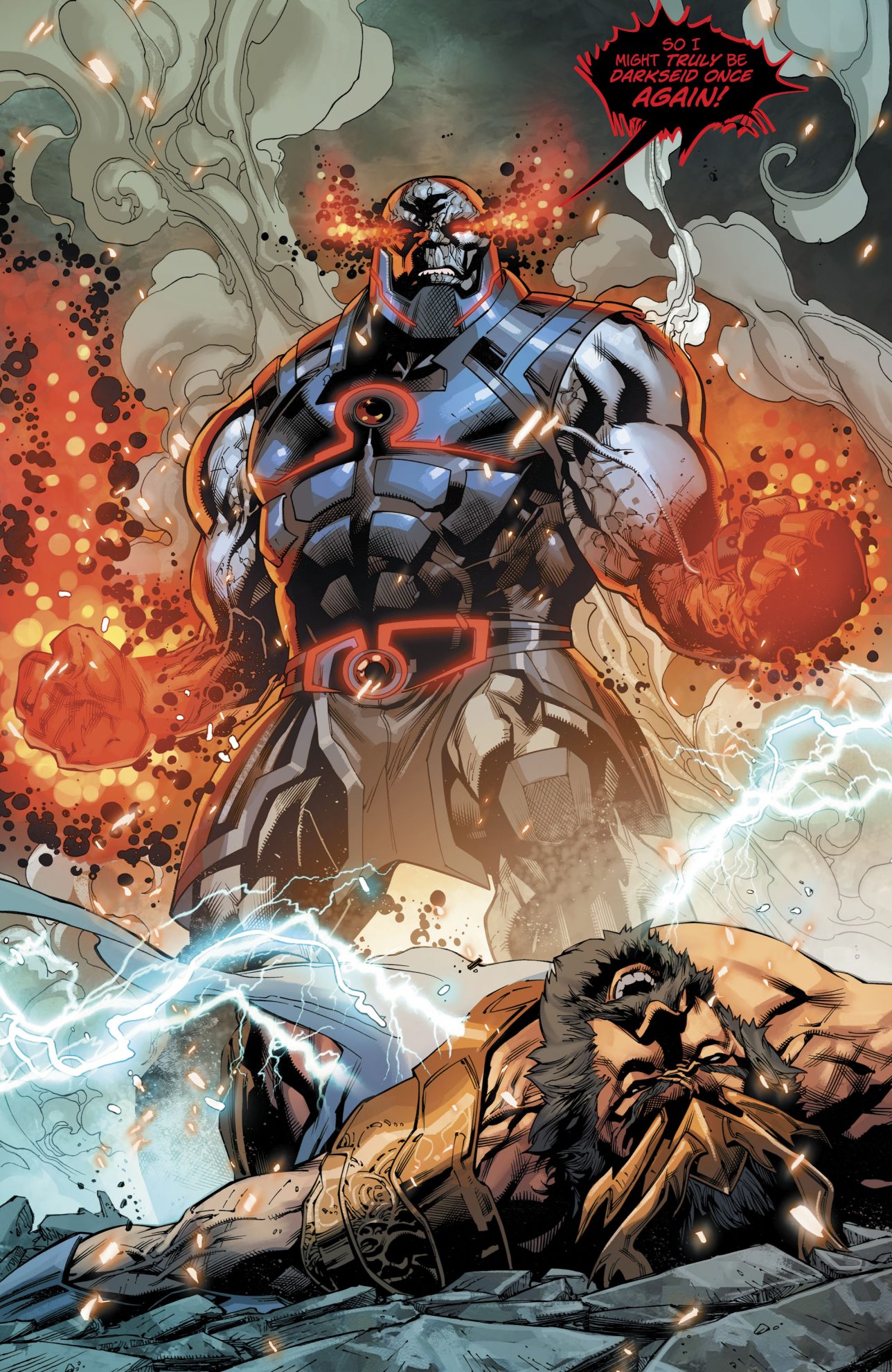 Darkseid Kills Zeus (Rebirth)