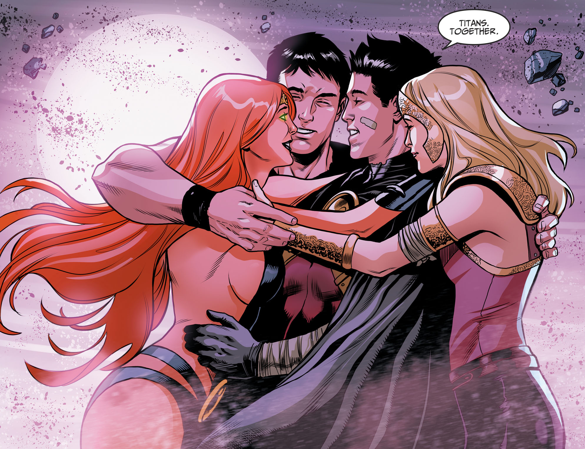 The Teen Titans In The Phantom Zone (Injustice II) 