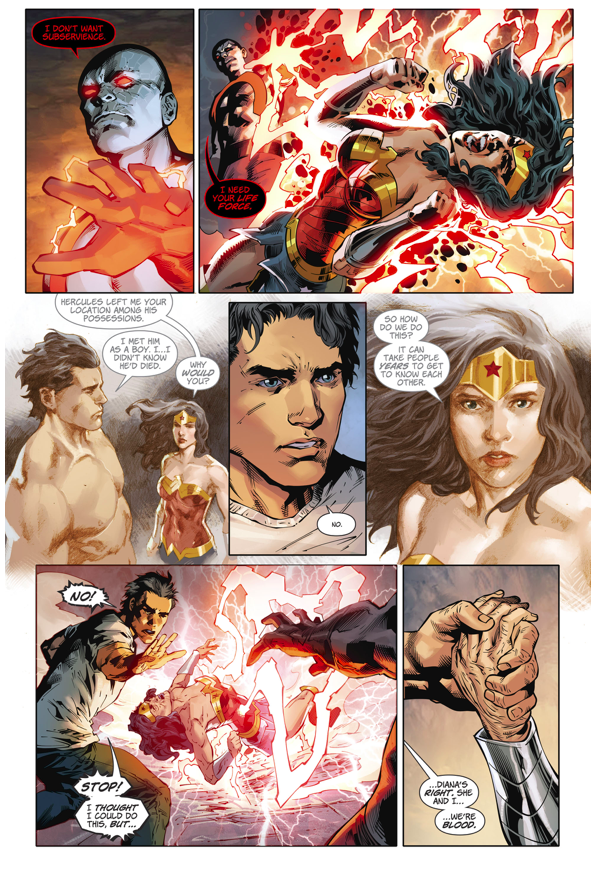 Wonder Woman VS Darkseid (Rebirth) 