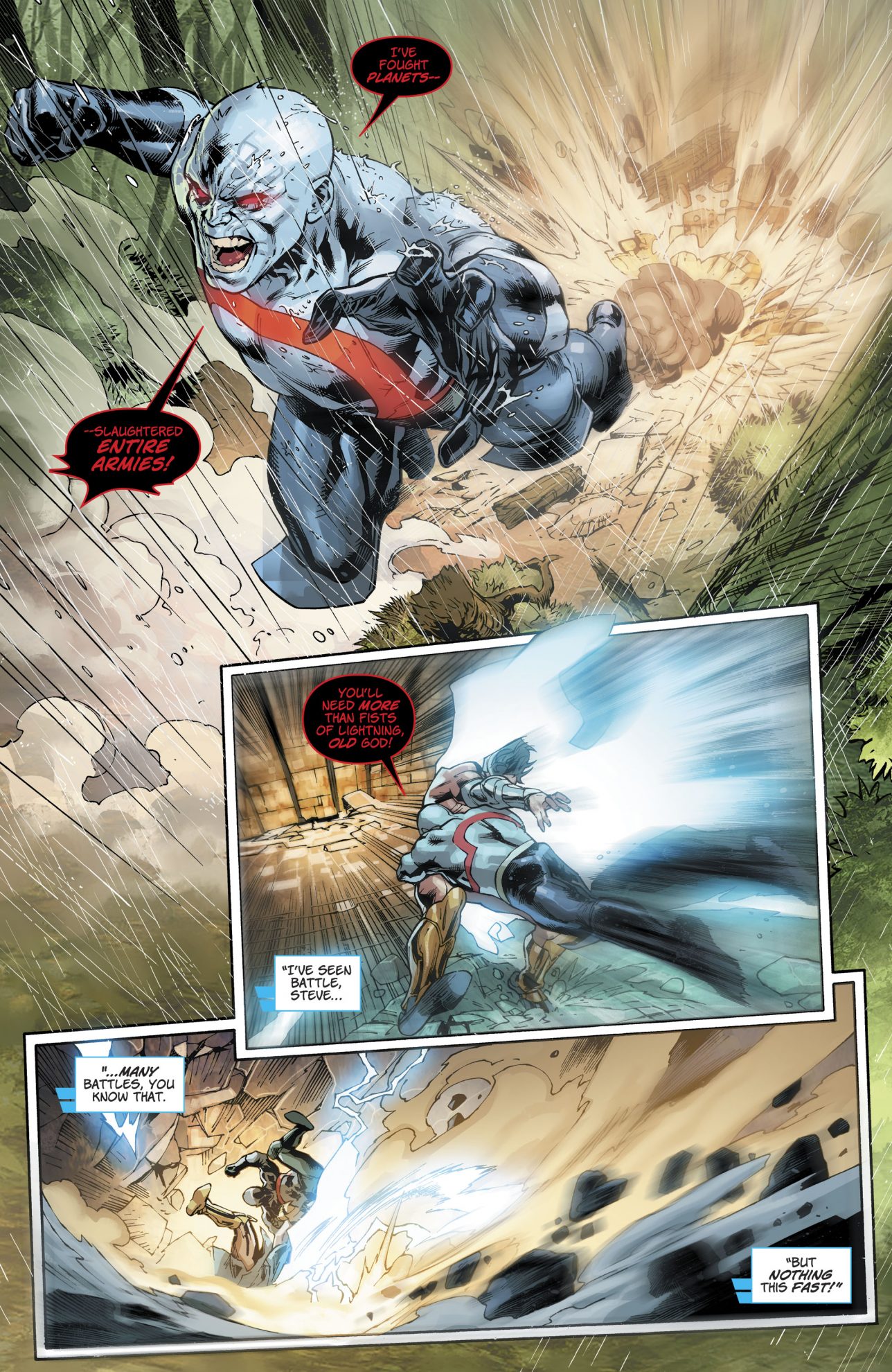 Zeus VS Darkseid (Rebirth)