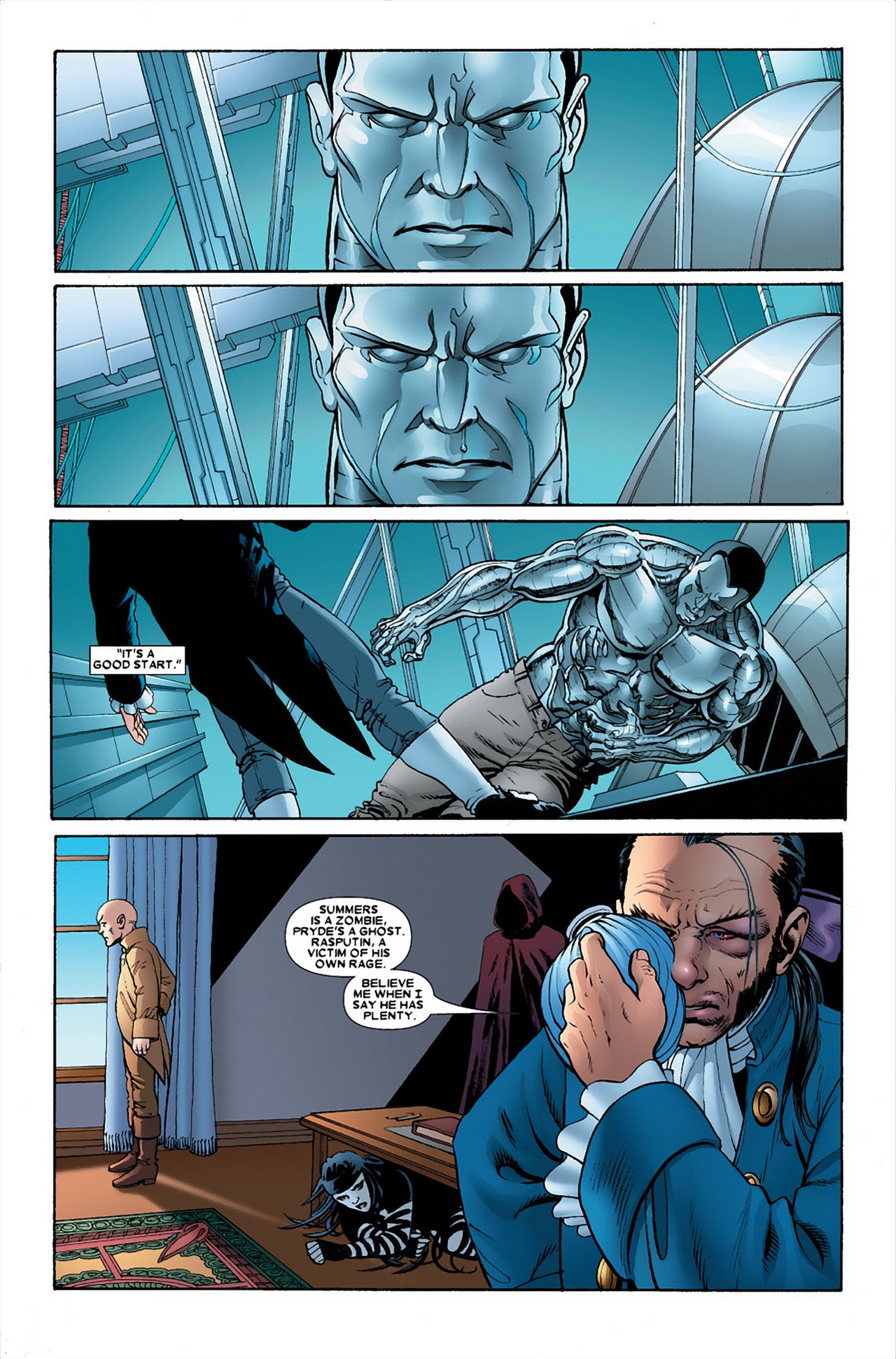 Colossus VS Sebastian Shaw (Astonishing X-Men)