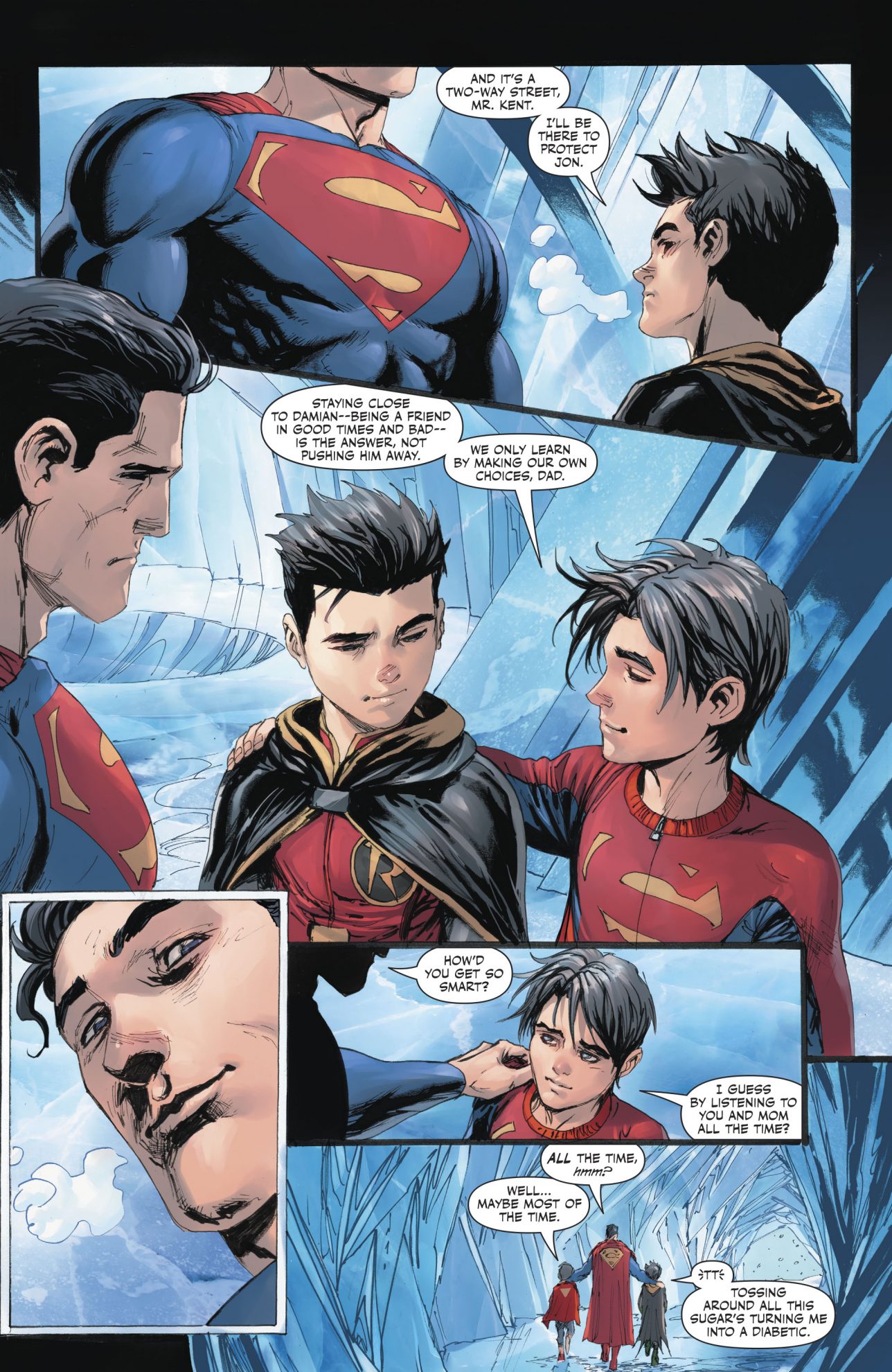 Damian Wayne's Promise To Superman (Rebirth)