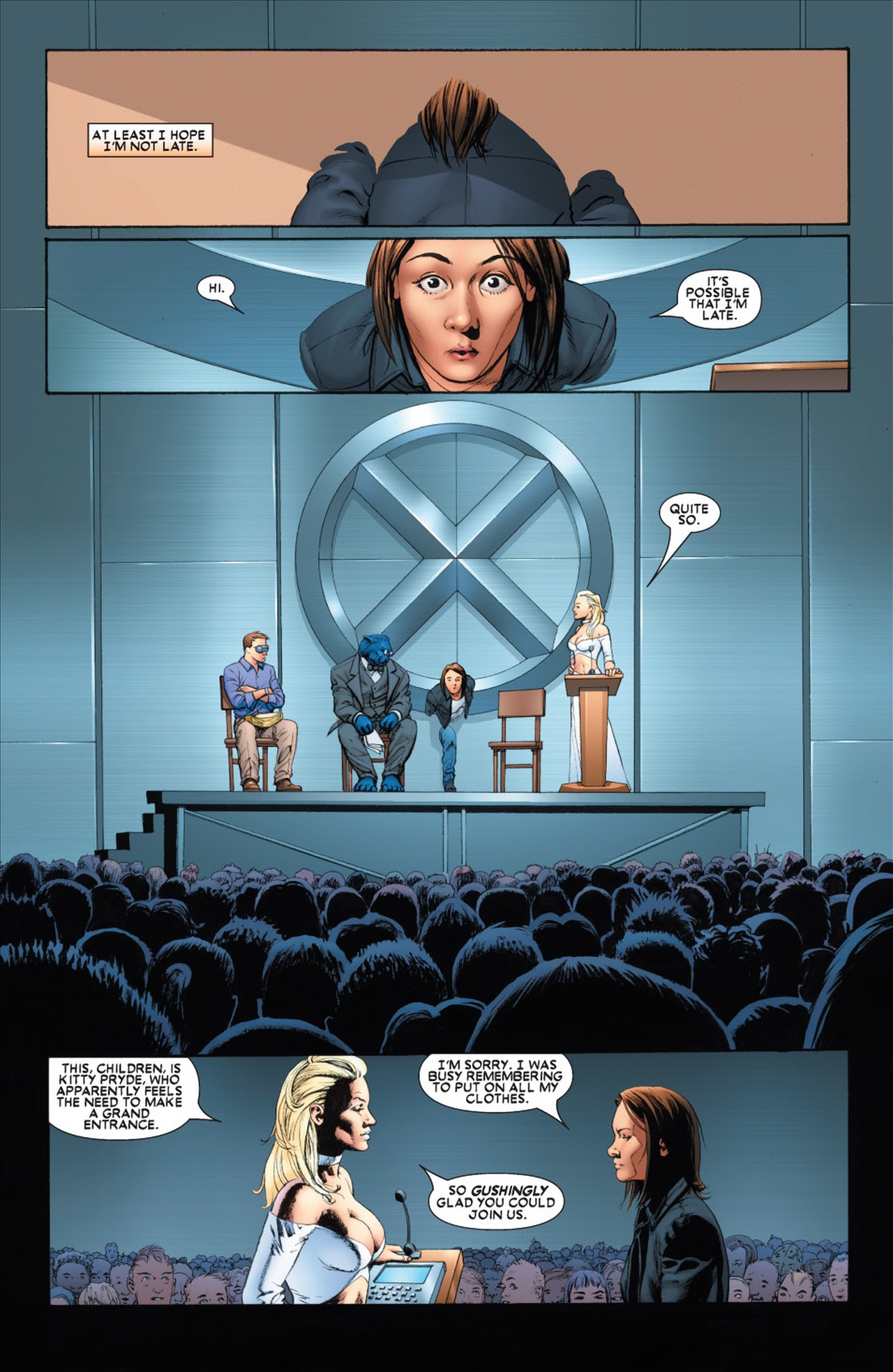 First Day Orientation At Xavier's School For Mutants 