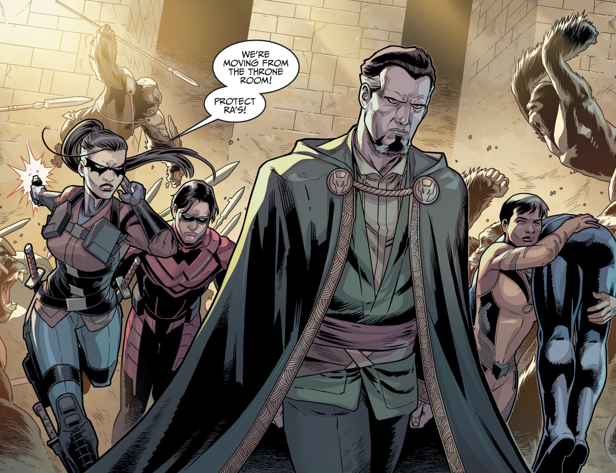 Ra's Al Ghul And Family (Injustice II #43)