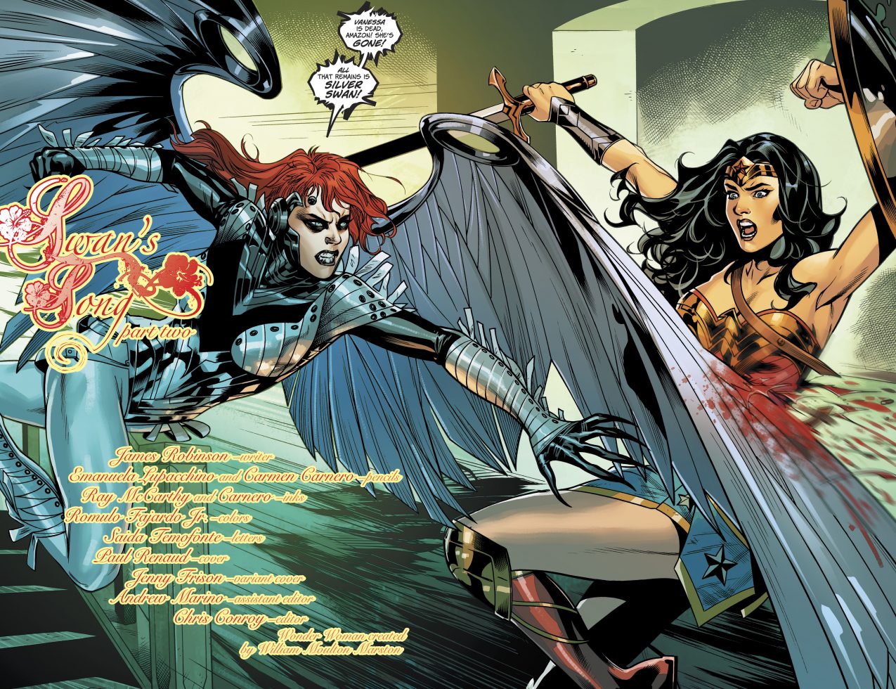 Wonder Woman VS Silver Swan (Rebirth)