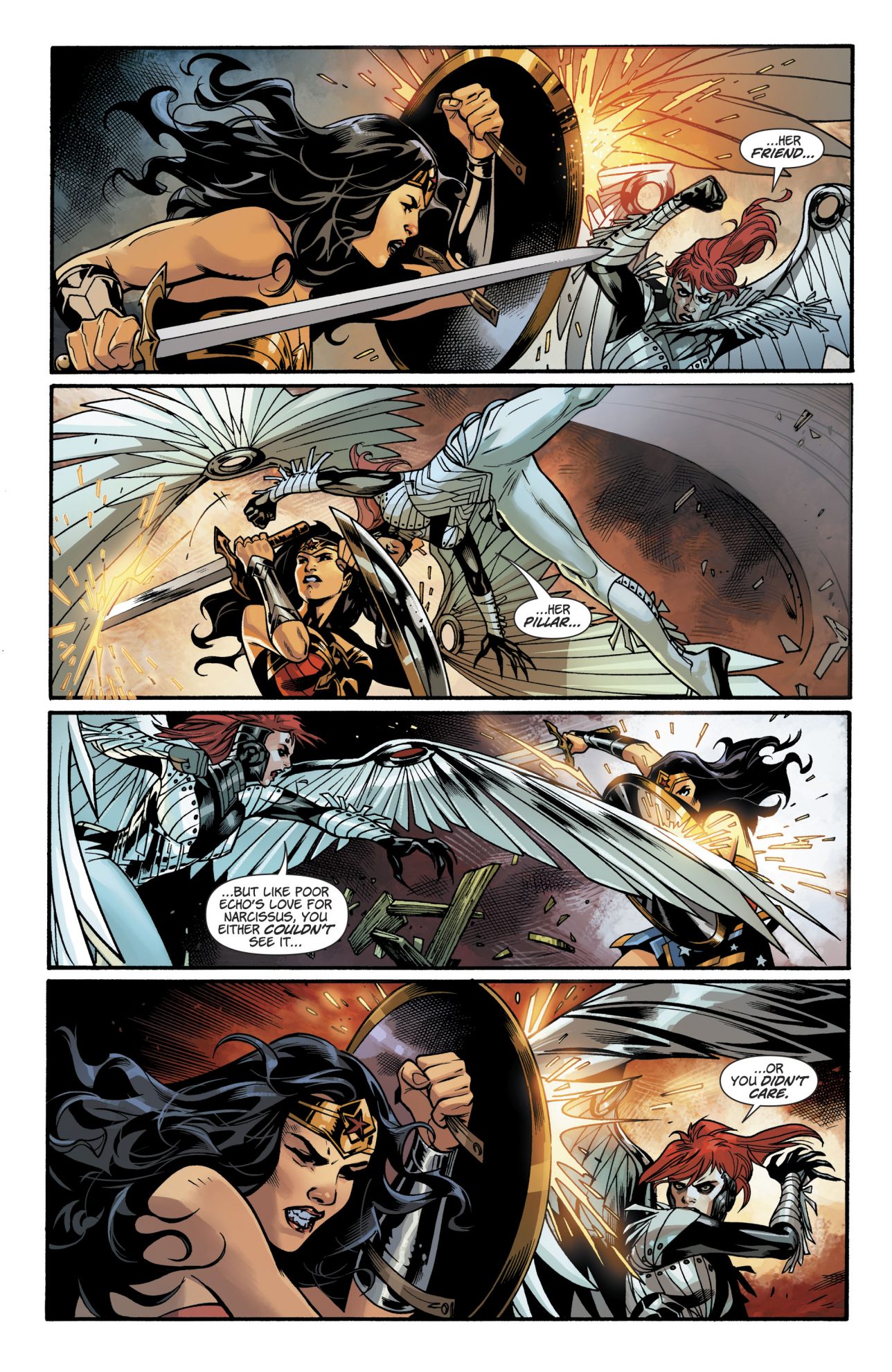 Wonder Woman VS Silver Swan (Rebirth)
