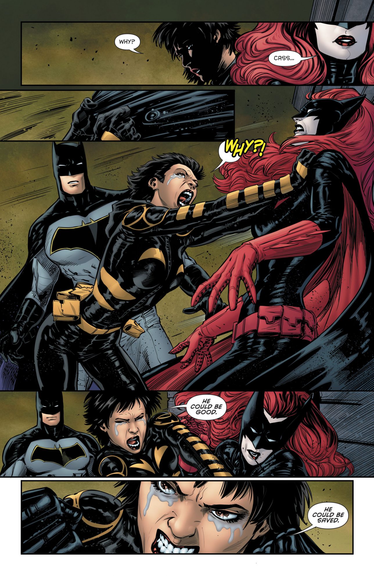 Batman Removes Batwoman From His Team (Rebirth)