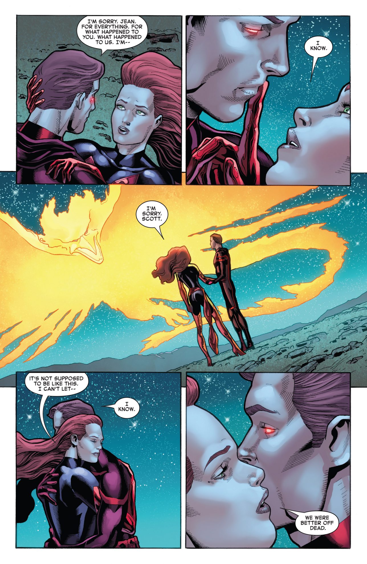 Cyclops And Jean Grey Reunion (Phoenix Resurrection)
