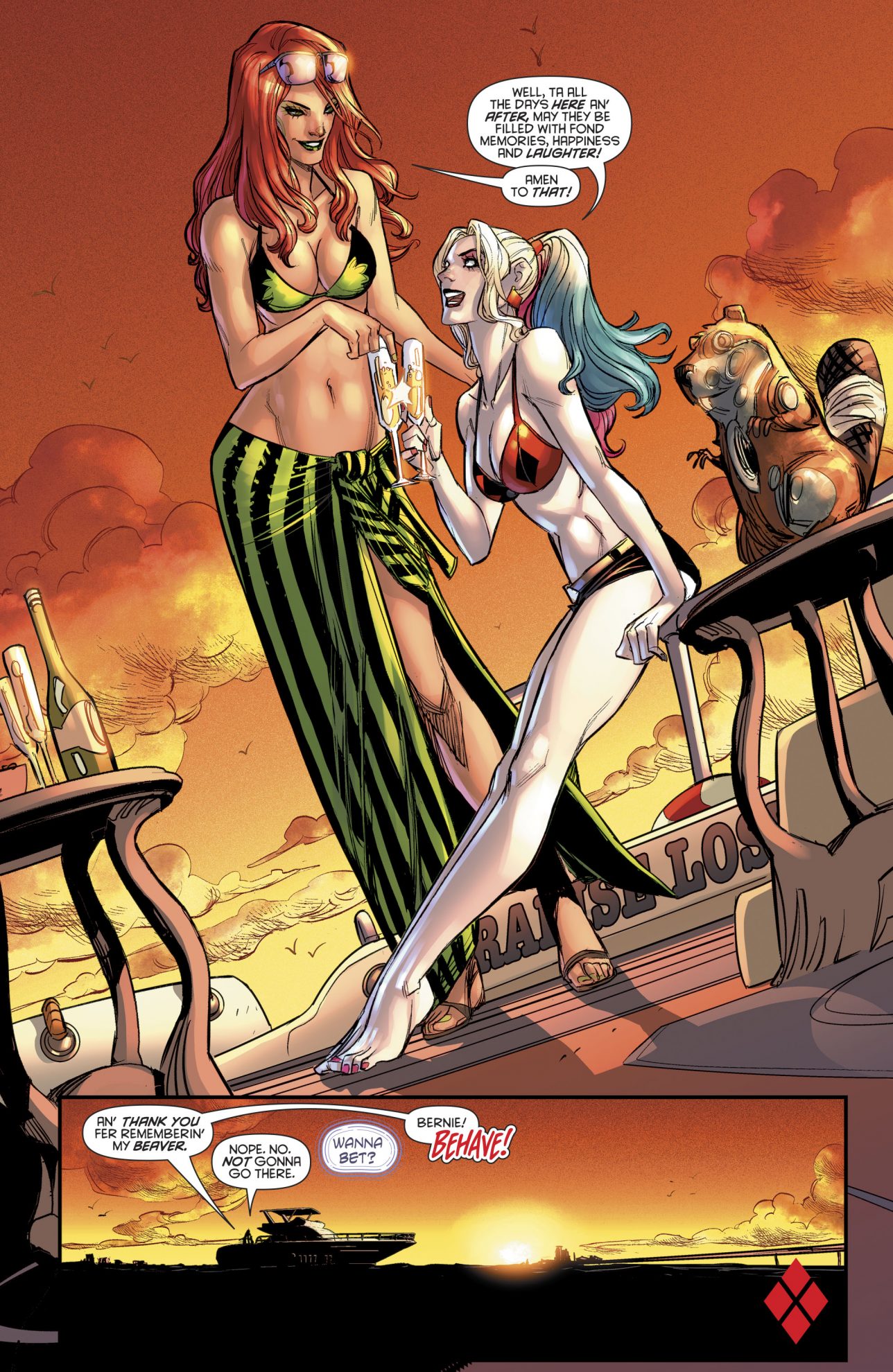 Harley Quinn And Poison Ivy (Harley Quinn Vol 3 #34)