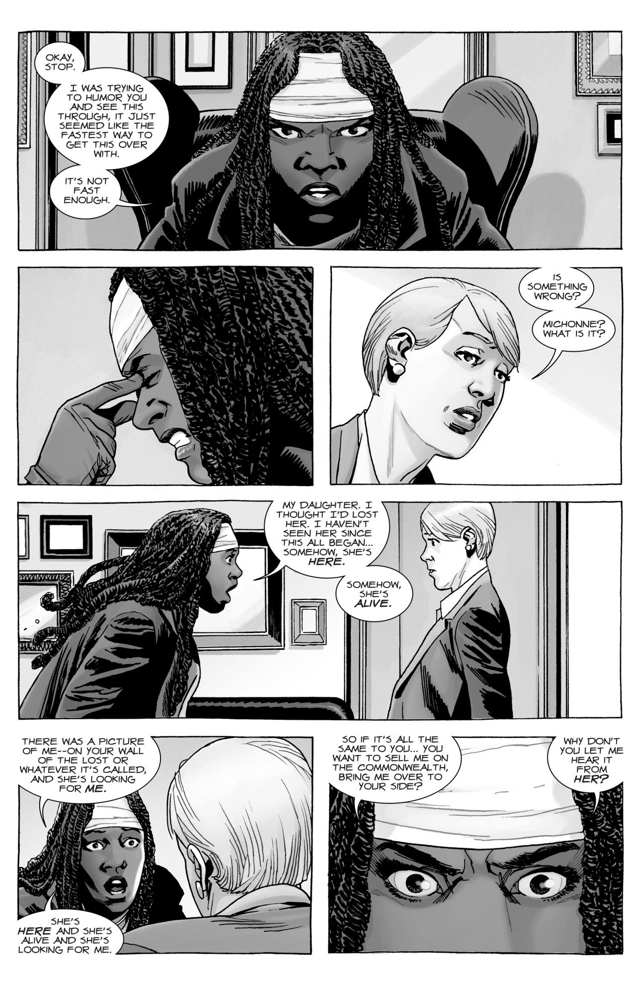 Michonne's Reunion With Her Lost Kid (The Walking Dead)