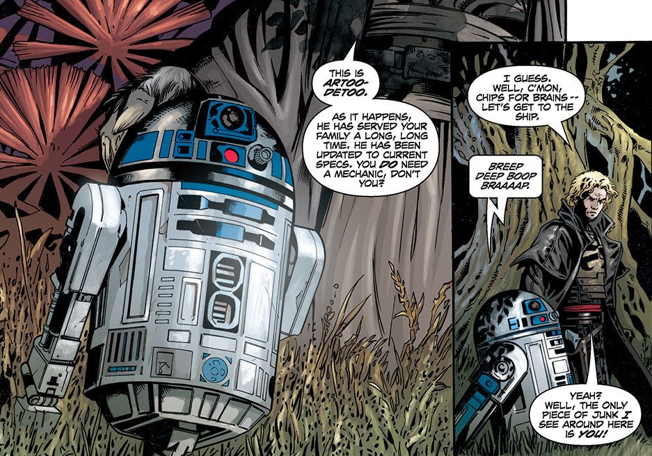 R2-D2 Is Returned To The Skywalker Family