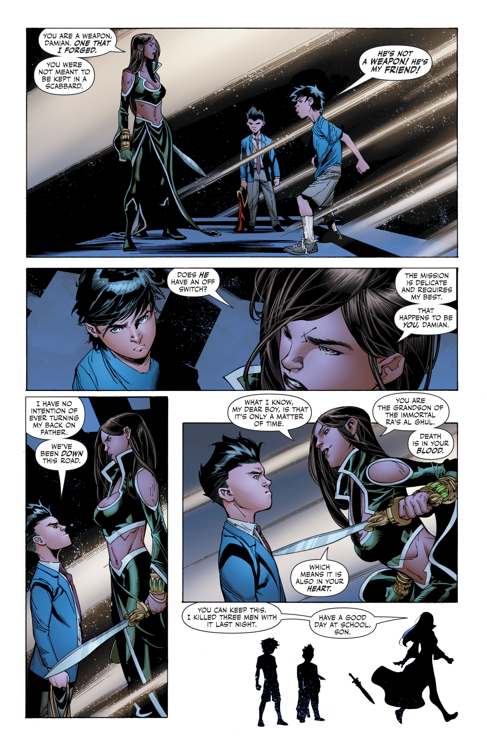 Superboy Meets Talia Al Ghul (Rebirth) 