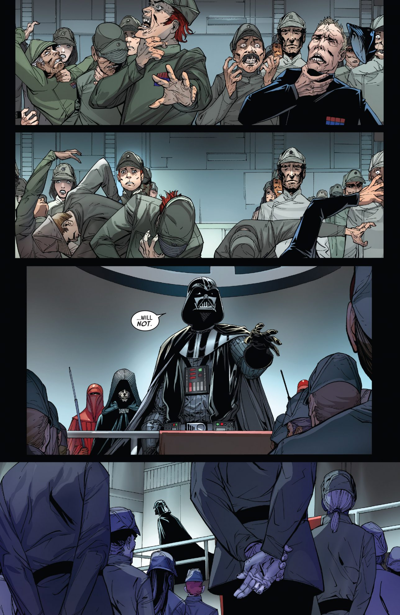 Darth Vader Executes Random Imperial Officers