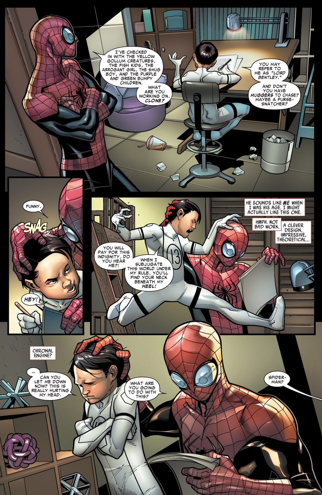 Superior Spider-Man Blackmails An Evil Kid