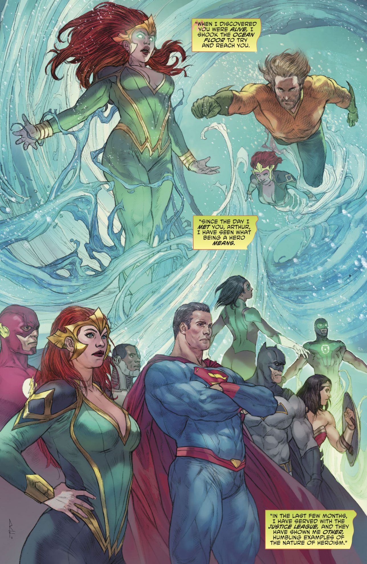 Justice League Aquaman Vol 8 32 Comicnewbies