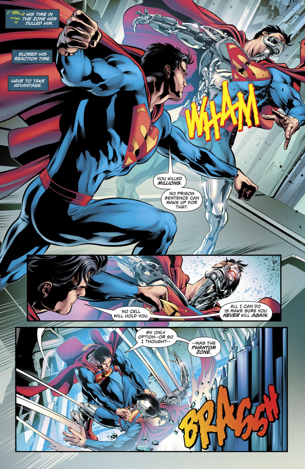 Why Superman Feels Sorry For Cyborg-Superman