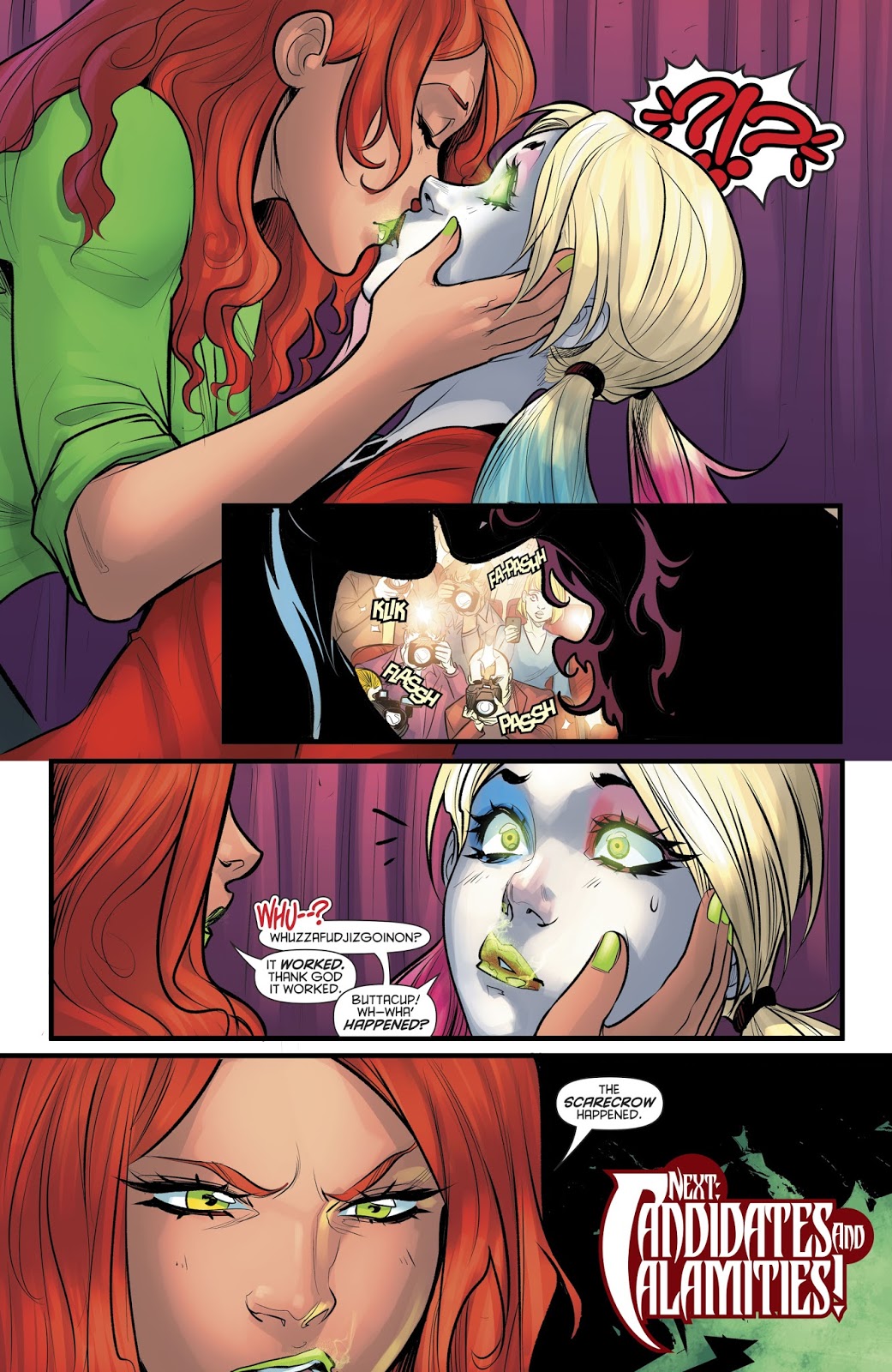 How Poison Ivy Saved Harley Quinn From Fear Gas