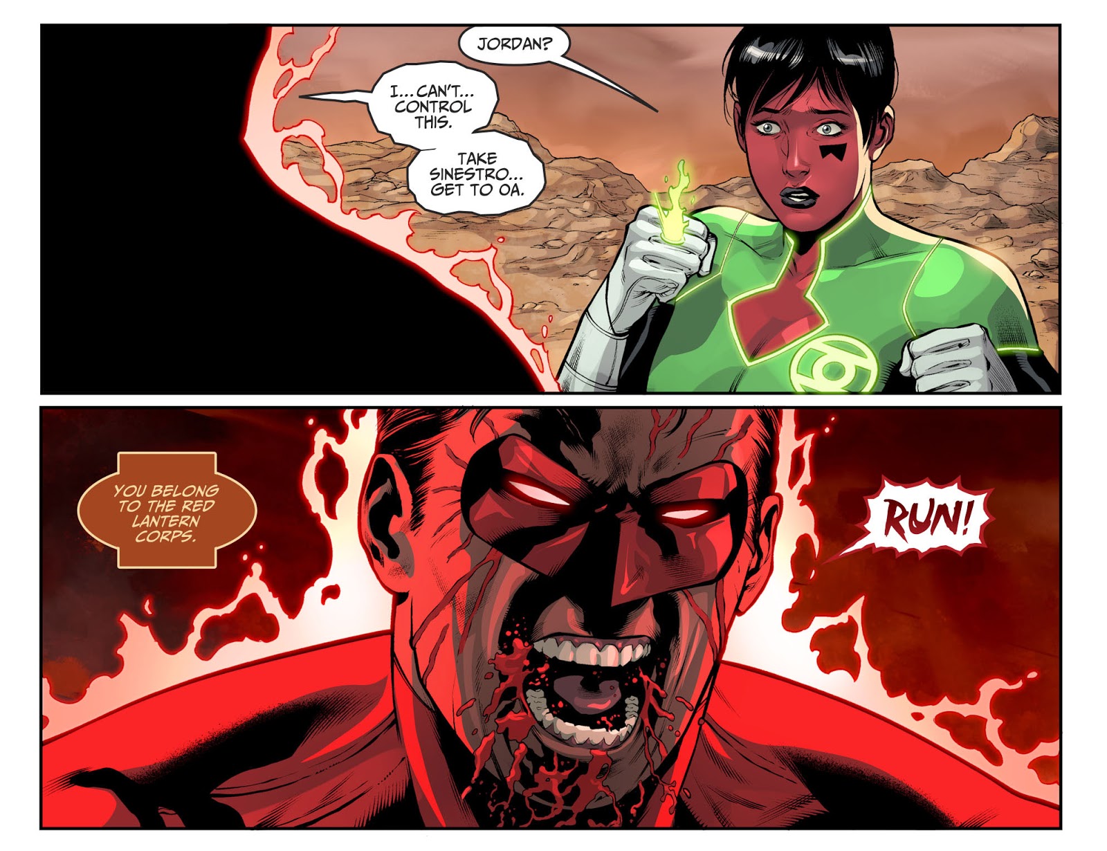Red Lantern Hal Jordan (Injustice II) 
